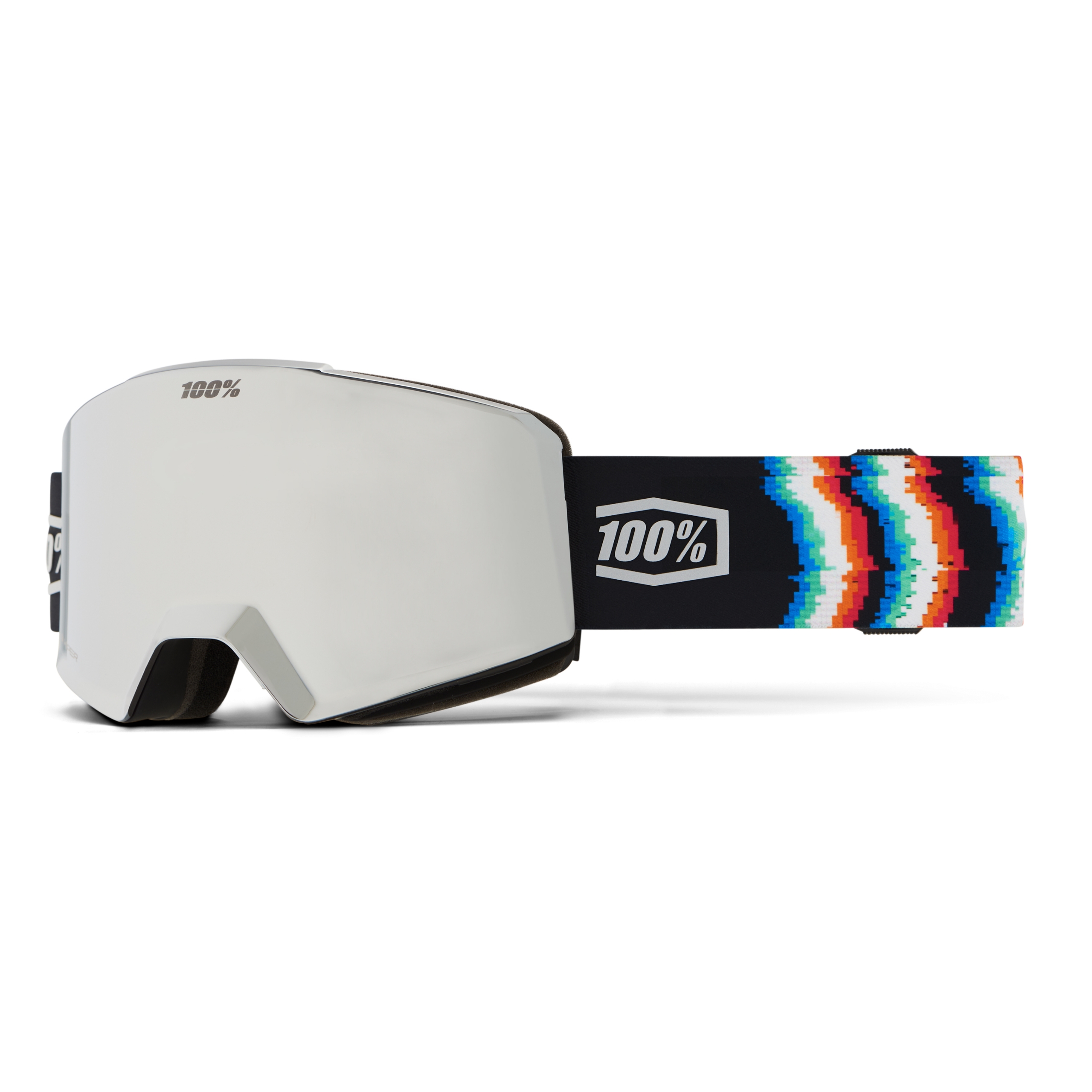 NORG HiPER Goggle Static - Mirror Silver Lens