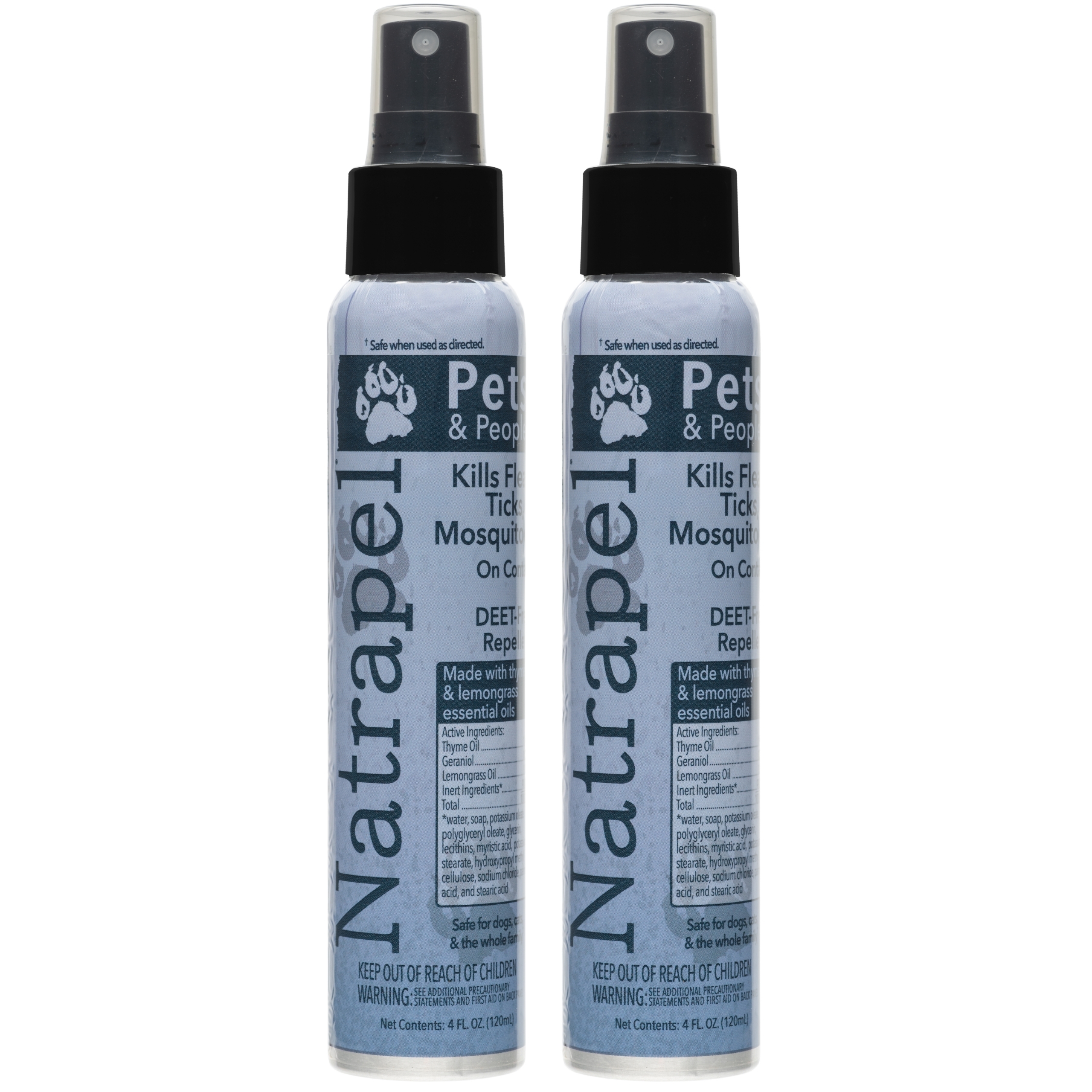 Natrapel Essential Oil Insect Repellent for Pets and People Uncarded