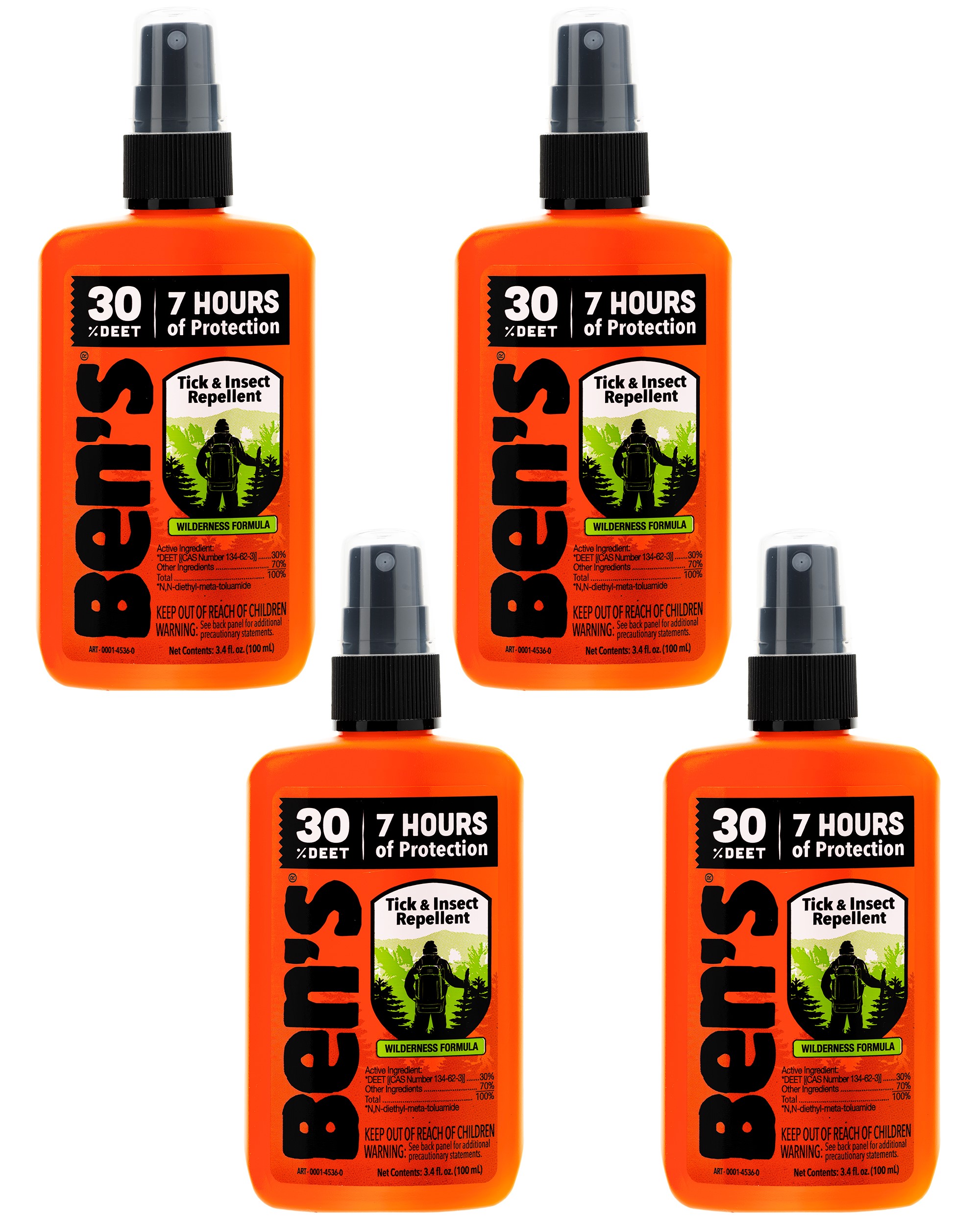 Ben's 30 Tick & Insect Repellent 3.4 Fl Oz. Pump Spray - Carded