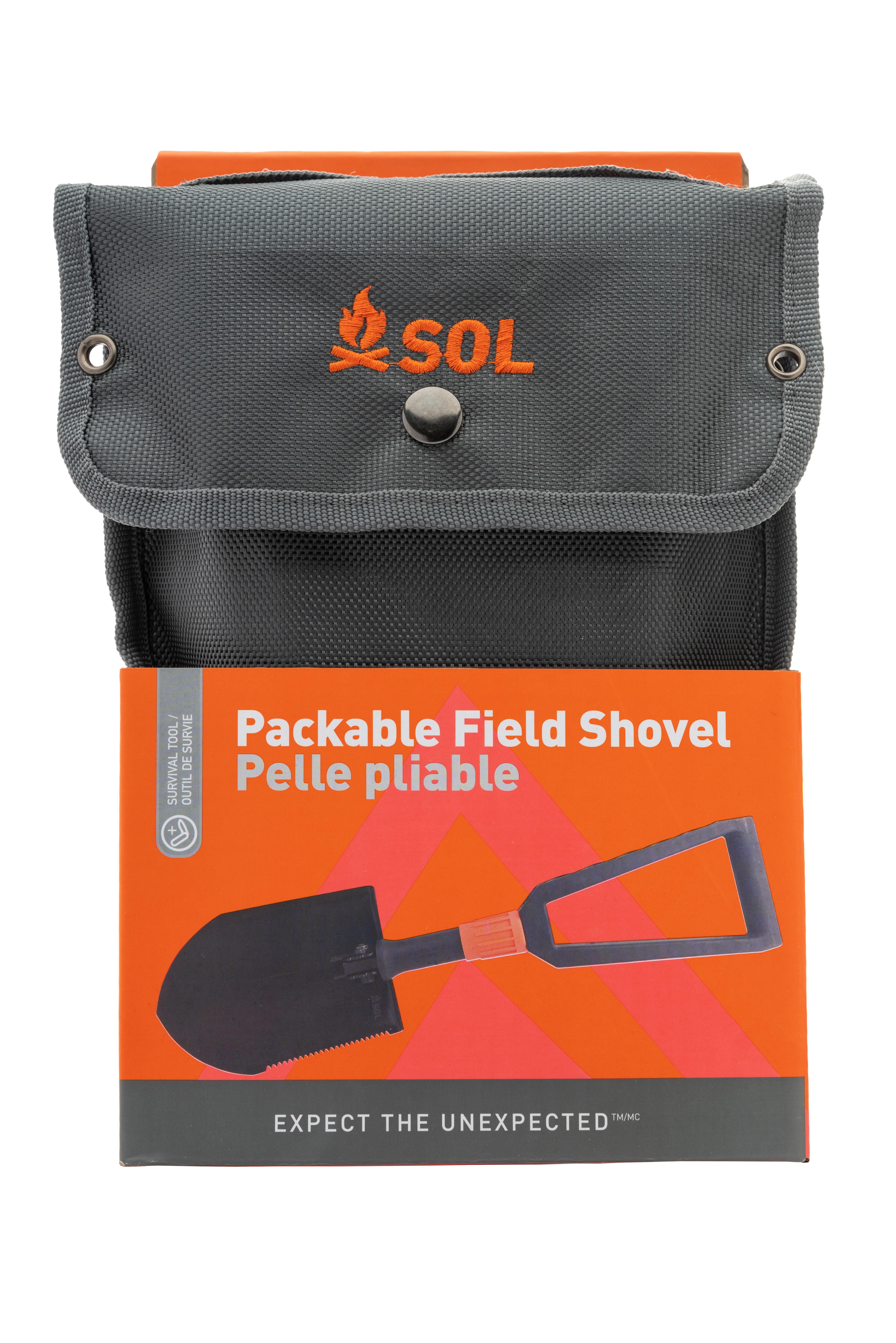 SOL Survival Carbon Steel Packable Field Shovel