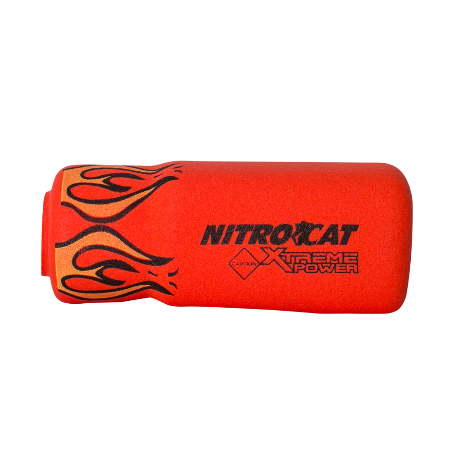 NITROCAT 1200-KBR: Red Flame Nose Boot for AIRCAT 1200-K 1/2-Inch Impact Wrench