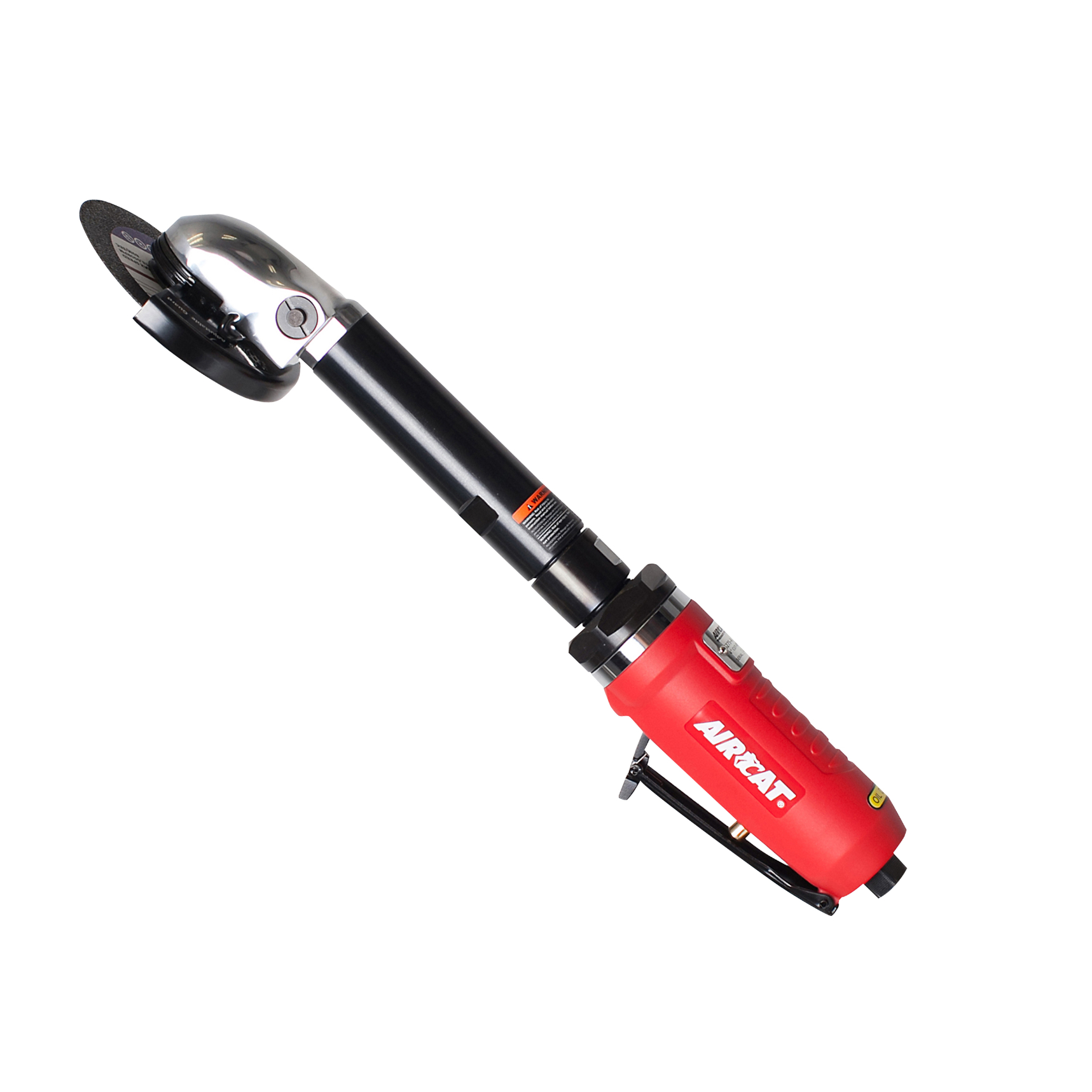 AIRCAT 6275-A 1.0 HP 4-Inch Extended Inside Cut-Off Tool with Spindle Lock 14,000 RPM