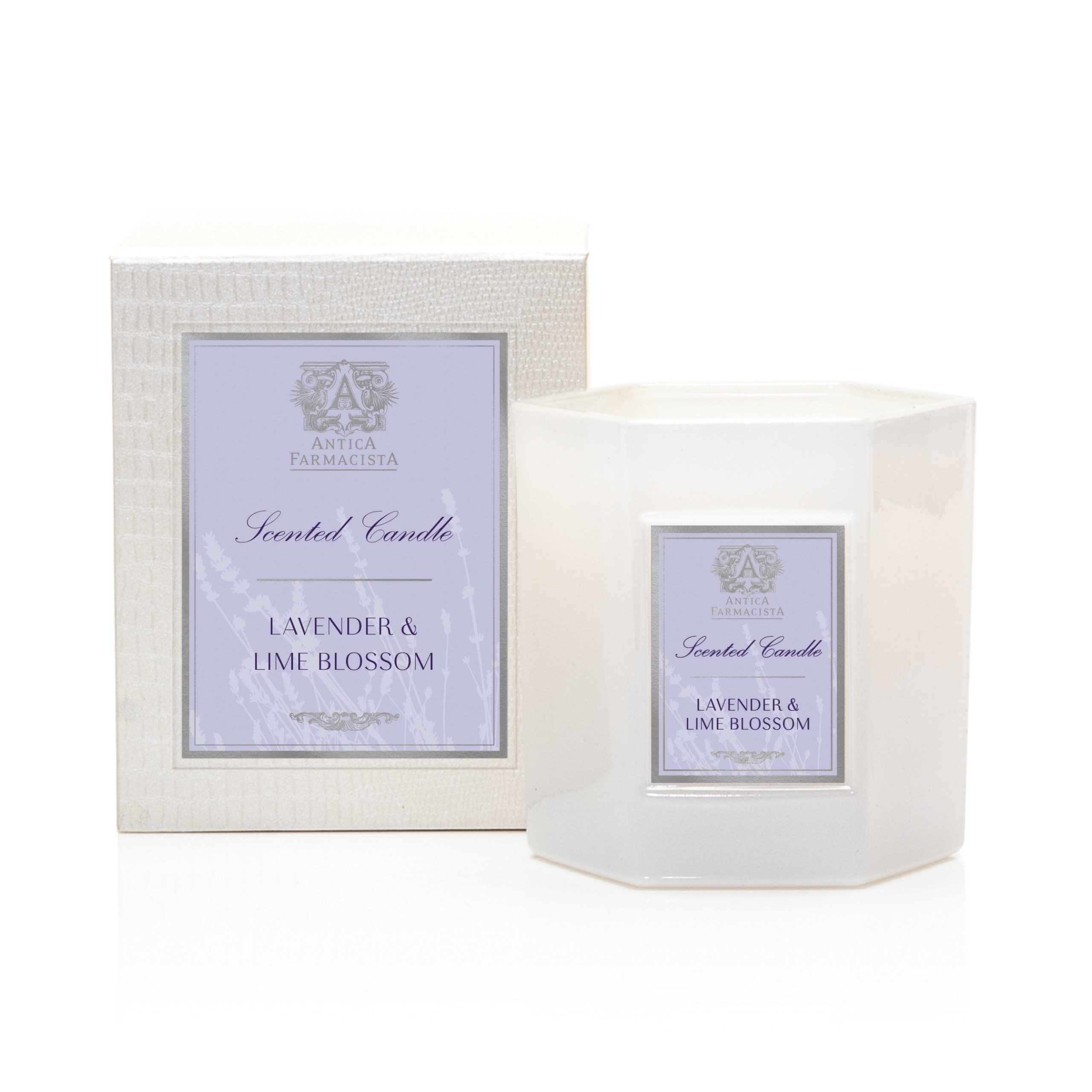 Antica Farmacista Scented Candle, Lavender & Lime Blossom, 9 Ounce