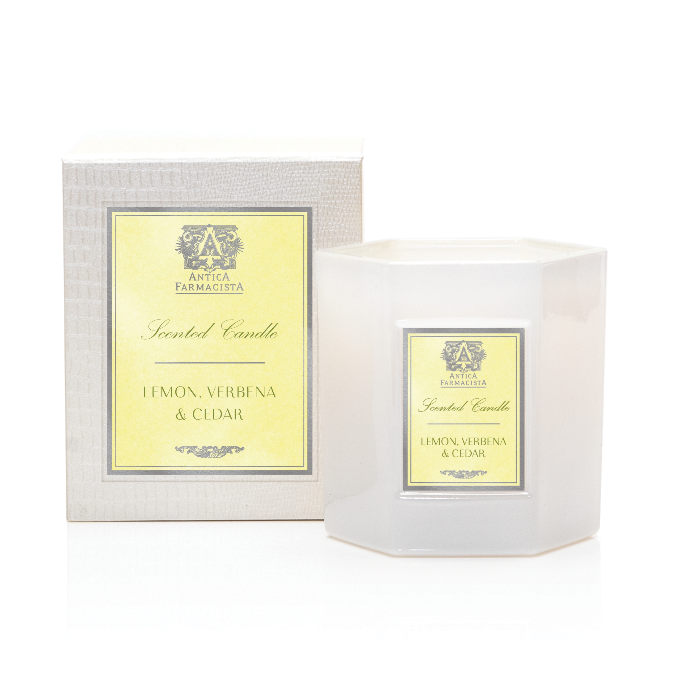 Antica Farmacista Scented Candle, Lemon Verbena & Cedar, 9 Ounce