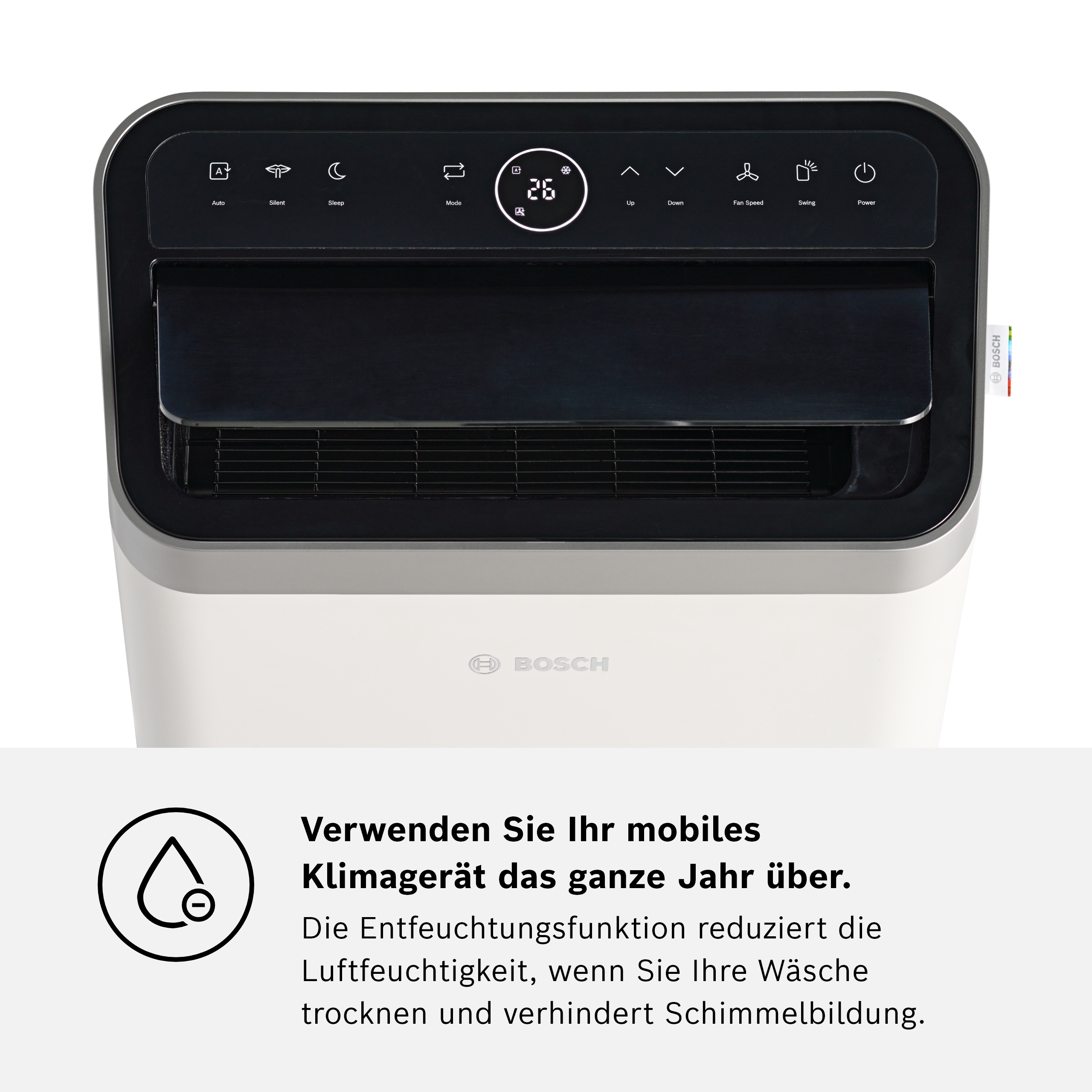 Bosch Cool 2000 Mobiles Klimagerät - 3in1, Energierating A - Bild 18 von 26