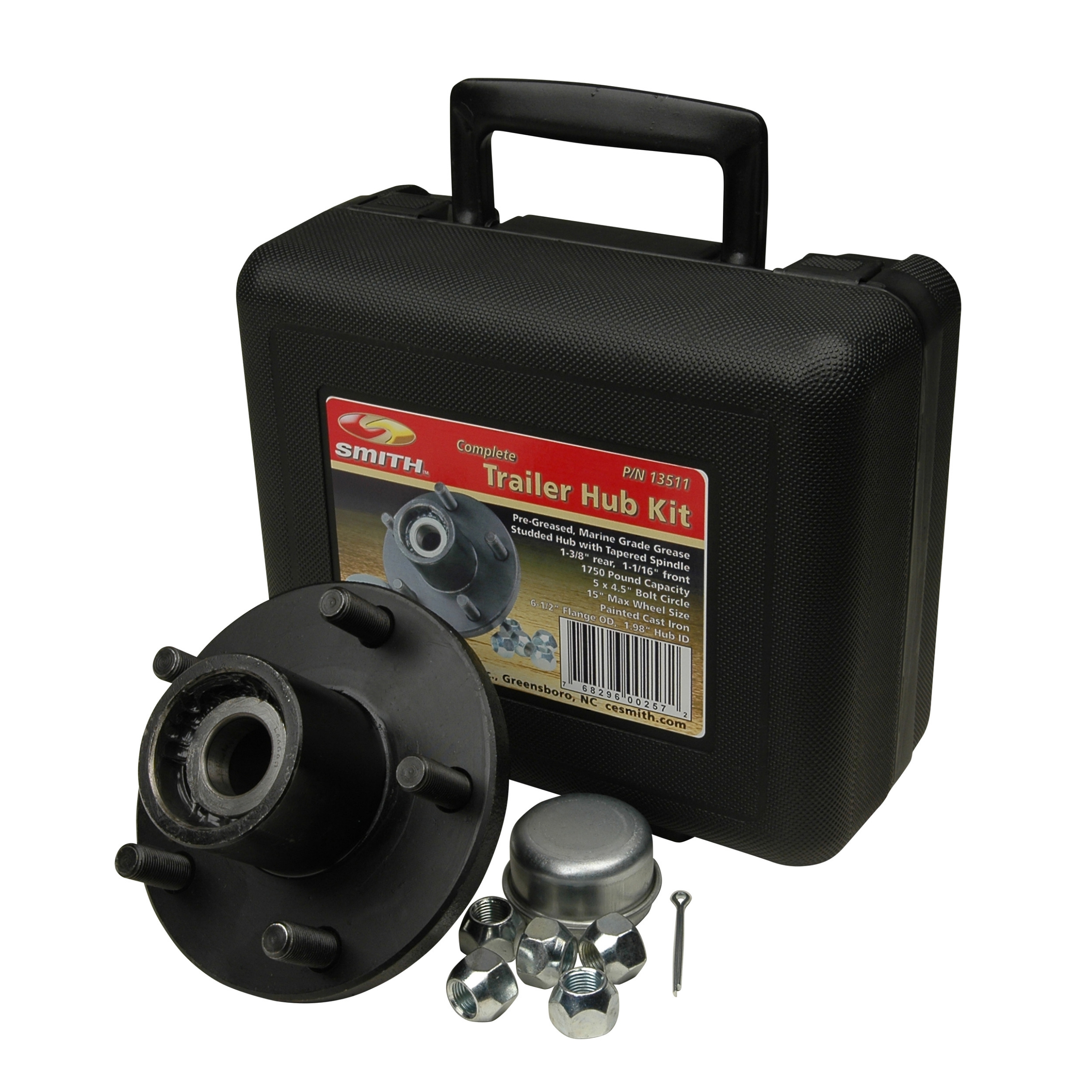 CE Smith - 3511 Trailer Hub Kit with 1-3/8