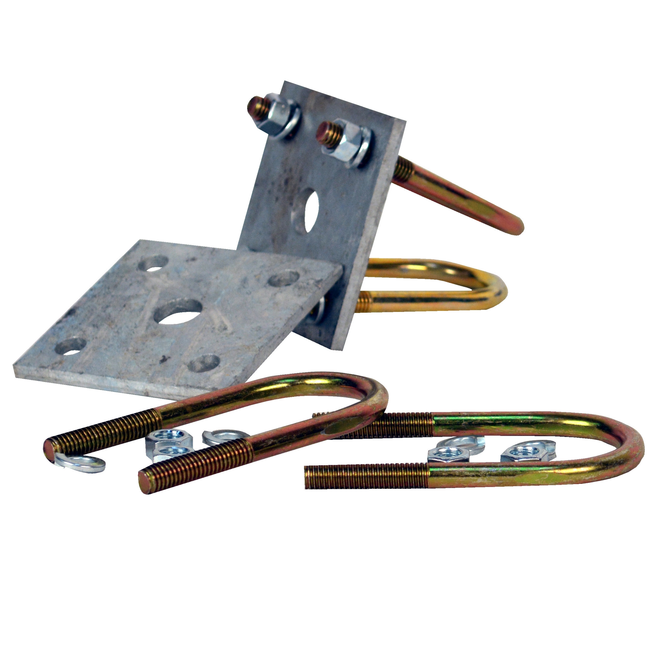 CE Smith - Axle Tie Plate Kit - 2 Tie Plates, 4 U-Bolts, 8 Nuts and Lock Washers for 1-3/4
