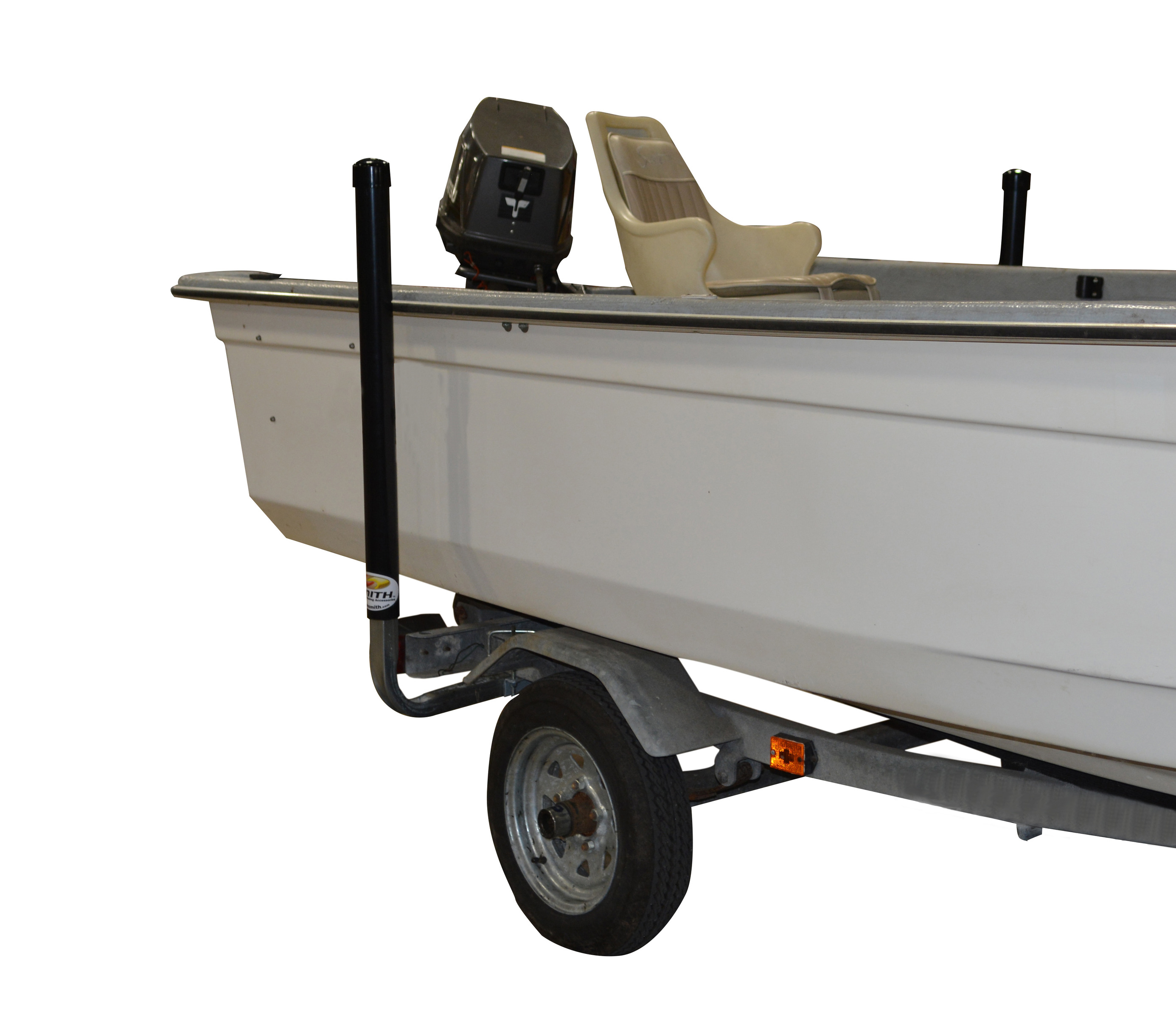 CE Smith - Trailer PVC Boxed Post Guide-On - Sturdy Boat Trailer Accessories & Replacement Parts - 40