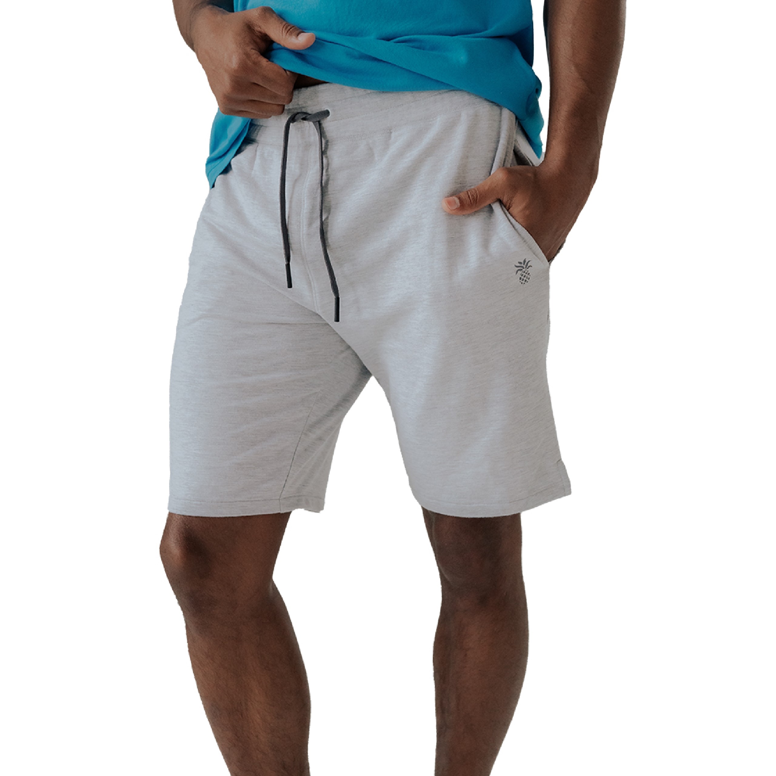 Cariloha - Men's Training Shorts - Light Heather Gray - M