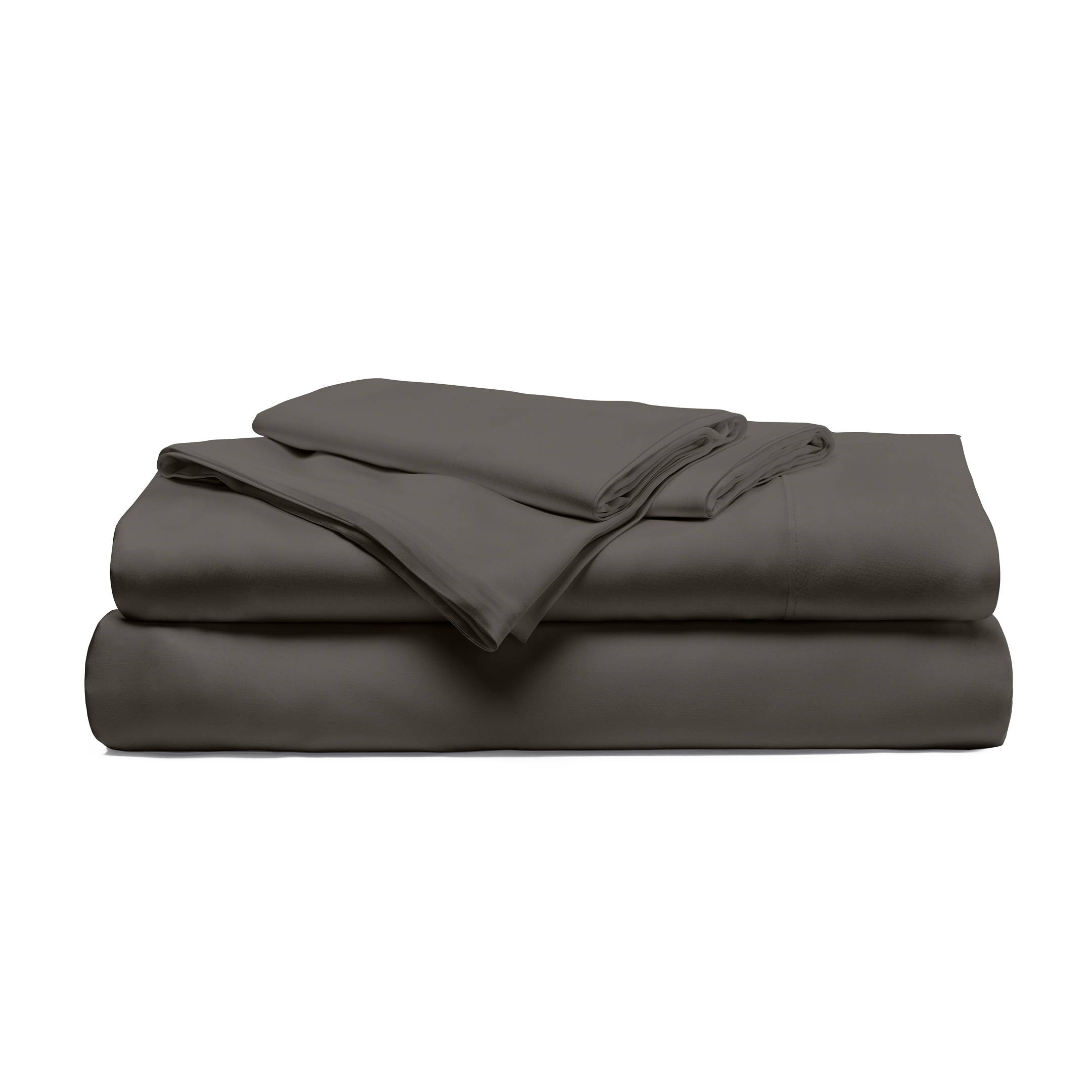 Cariloha Resort Bamboo 4-Piece Bed Sheet Set - Cooling, Odor-Resistant, Eco-Friendly, Hypoallergenic, Soft and Durable - Flat and Fitted Sheets and Two Pillowcases - California King - Onyx
