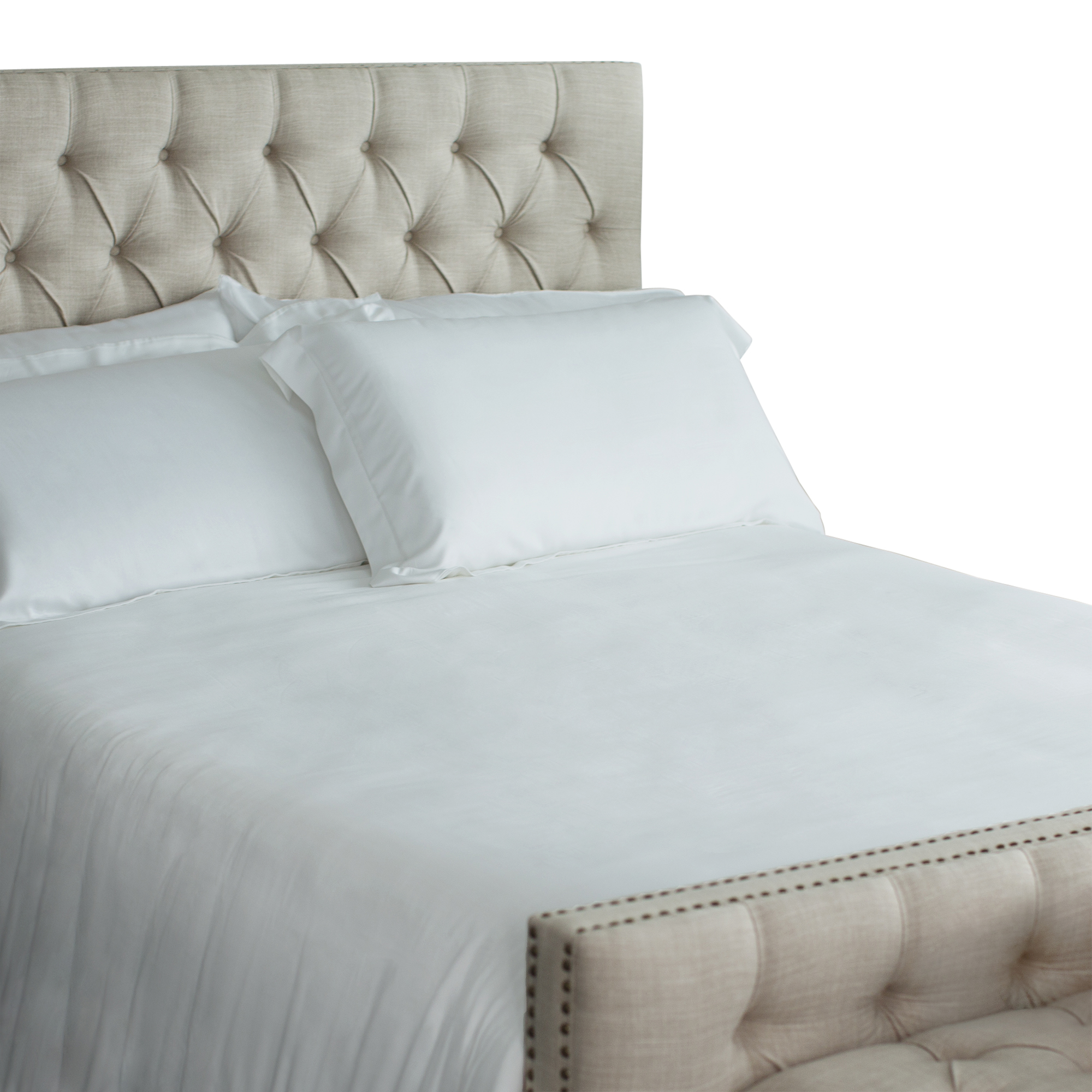 Cariloha Resort Bamboo Duvet Cover (Queen, Sateen White)