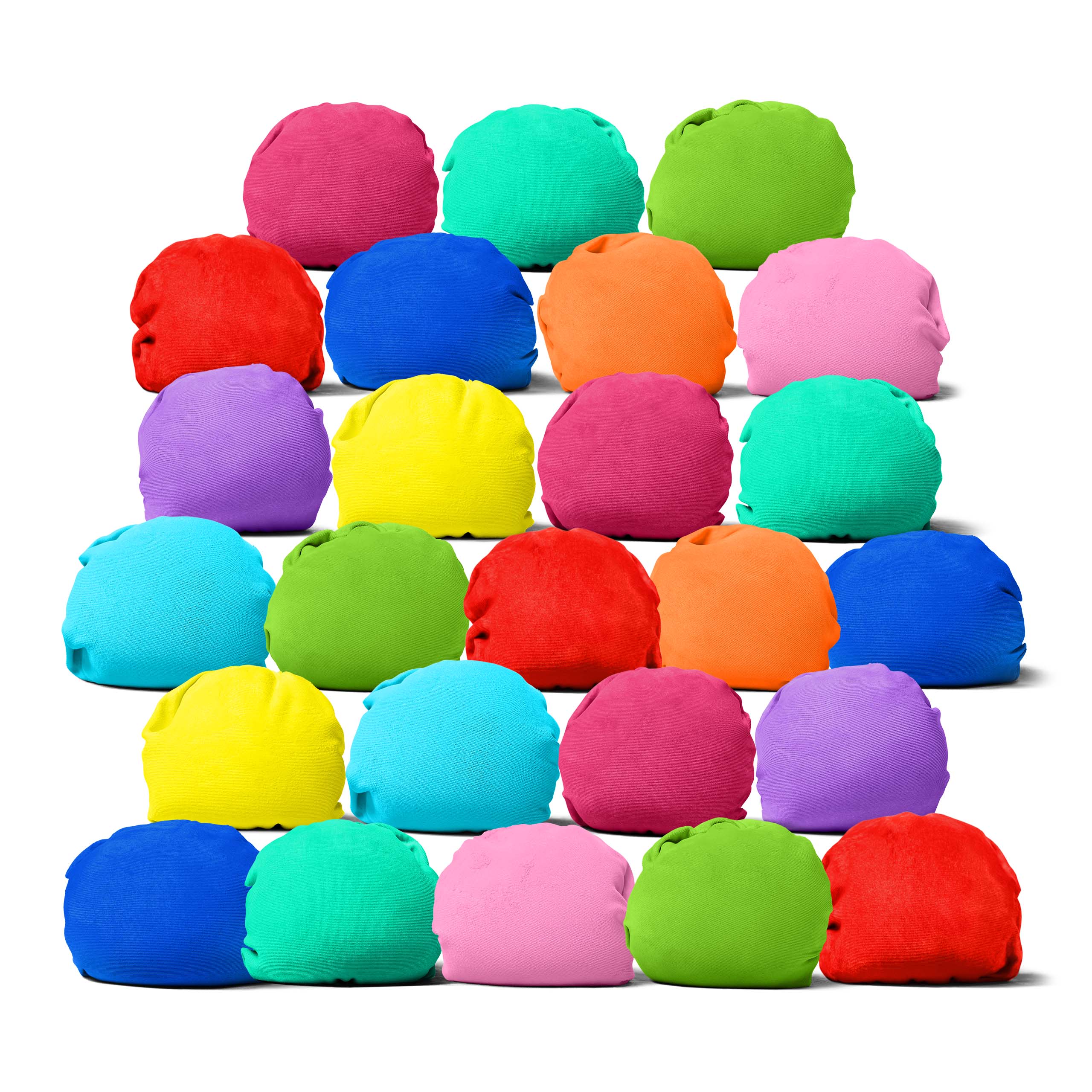 Chameleon Colors Color Balls, Multicolored Pre-filled and Refillable Color War Color Powder Balls, Pack of 25