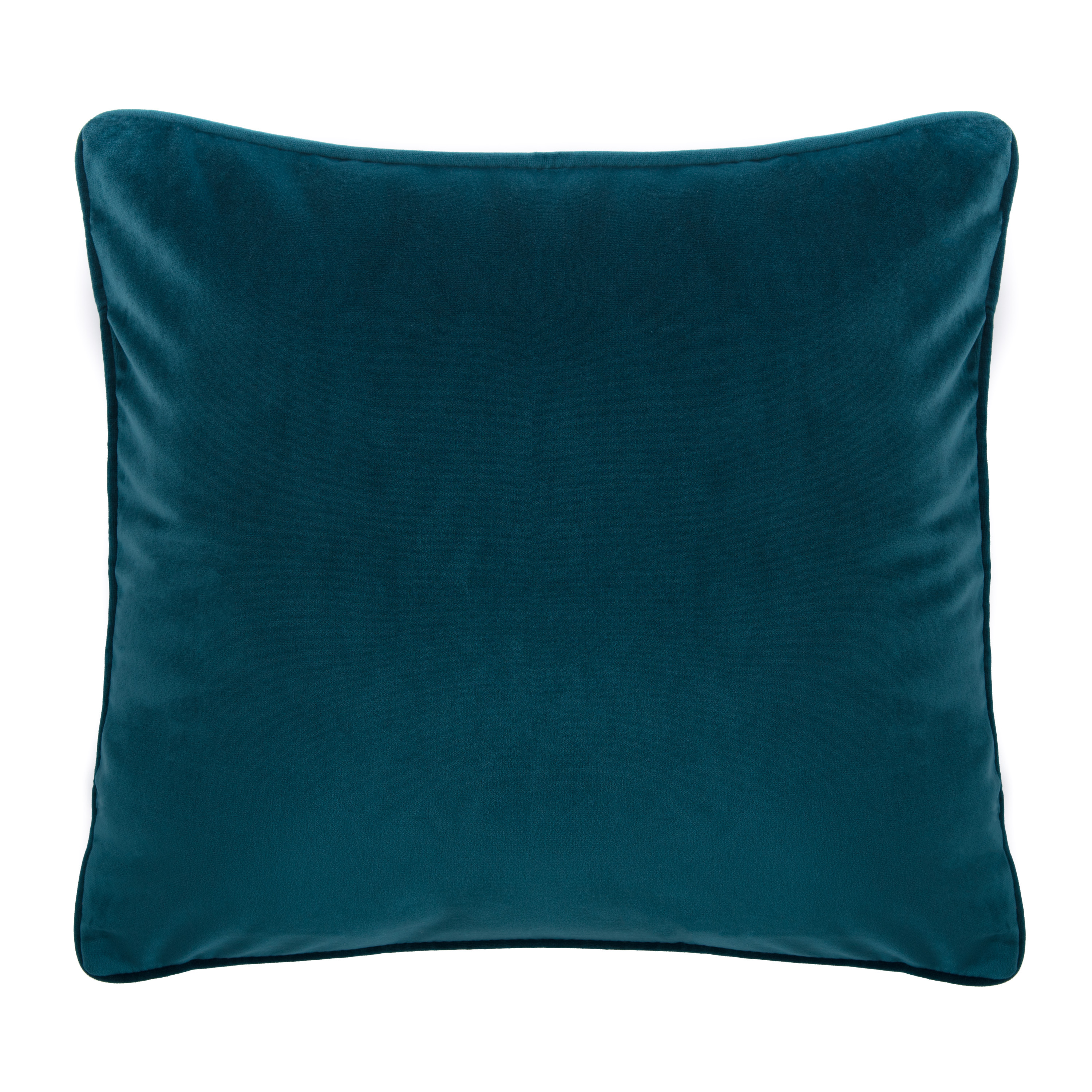 Chanasya Ultra Soft Velvet Throw Pillow Cover - Bright and Colorful Super Soft Modern Decorative Home Decor for Sofa, Chair, and Bed (18x18 Inches) Teal