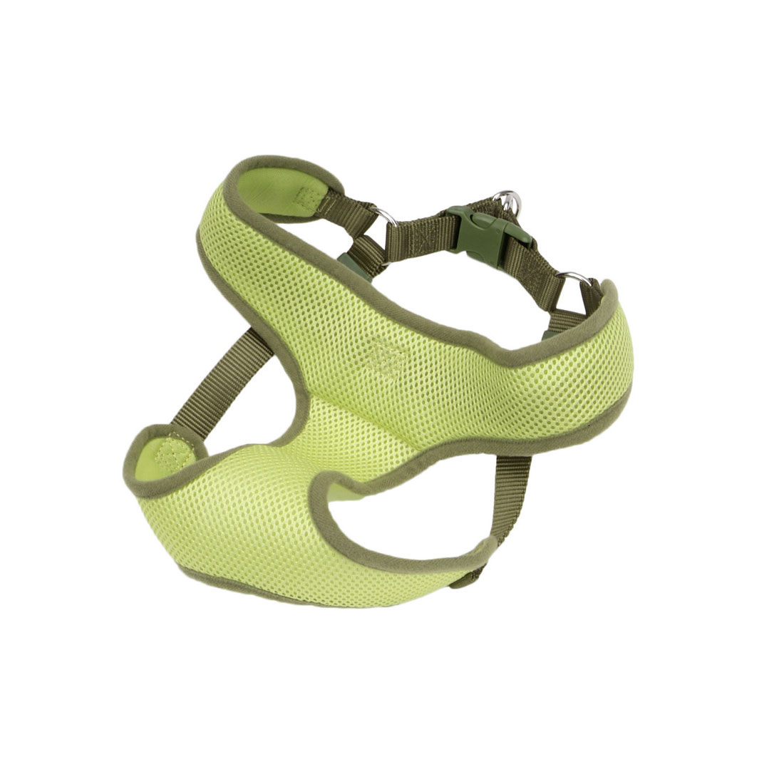 Coastal - Comfort Soft - Wrap Adjustable Dog Harness, Lime, 3/4
