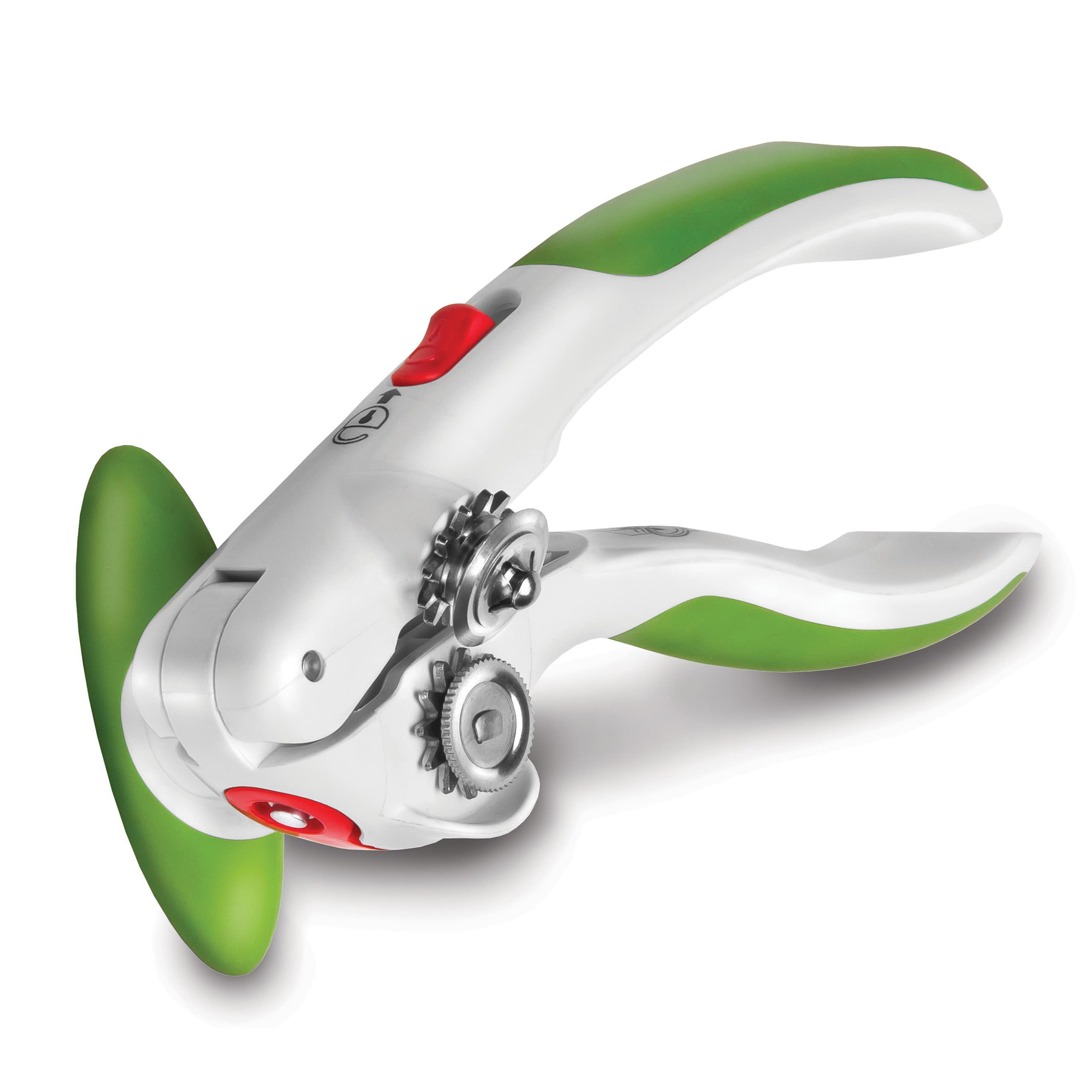 Zyliss ZYLISSÔ∏è Lock N' Lift Can Opener with Lid Lifter Magnet, Green, 7.5