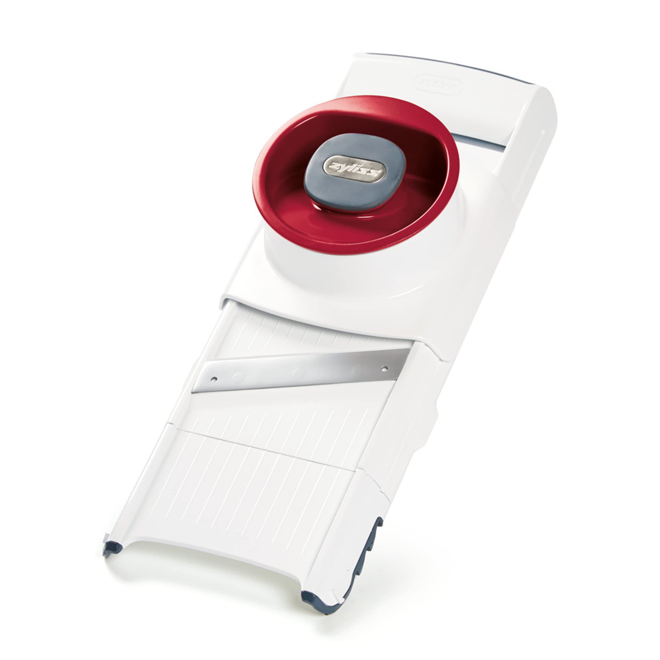Zyliss 4 in 1 Slicer Grater - Vegetable Cutter, Adjustable and Collapsible with Non-Slip Grip