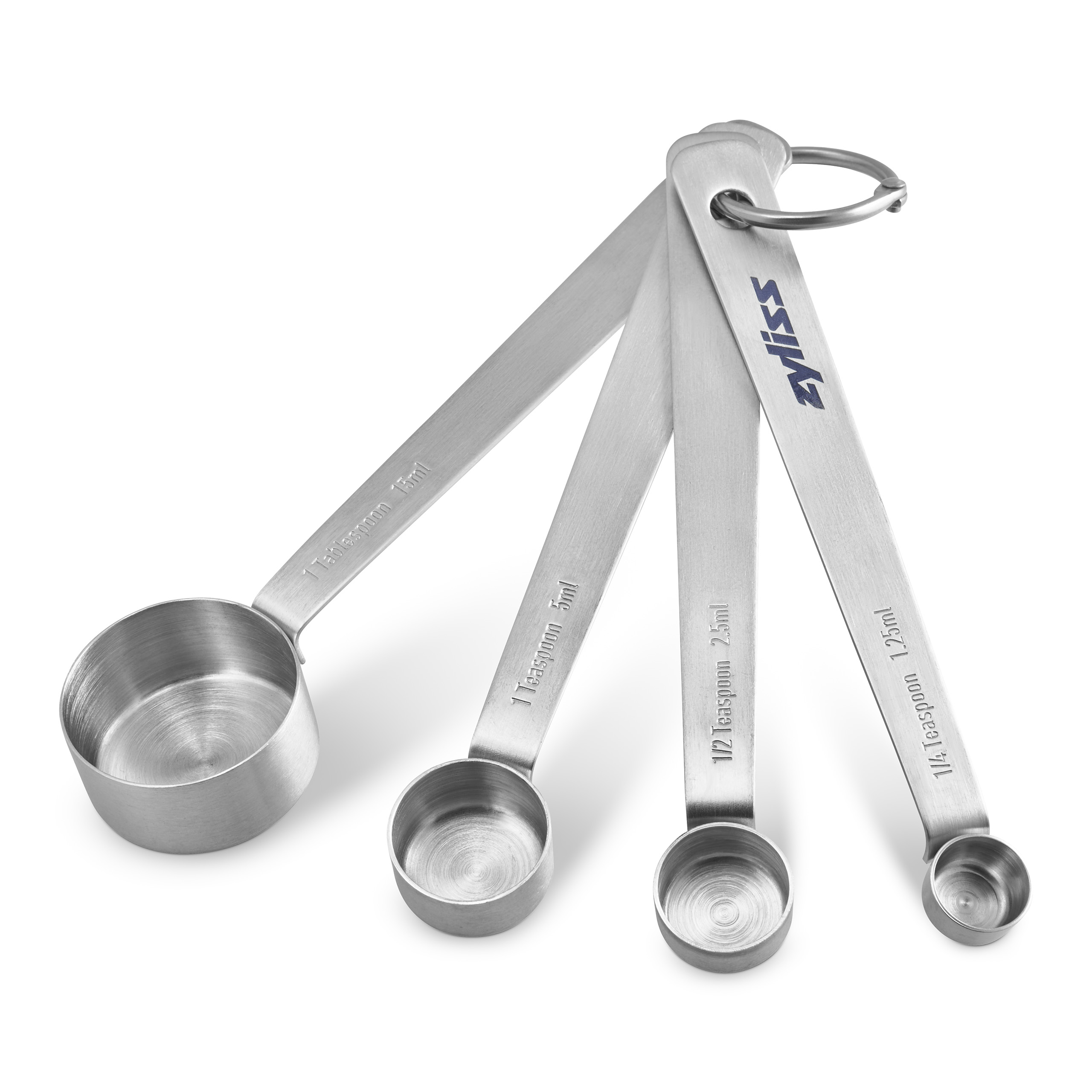Zyliss Stainless Steel Measuring Spoons, Set of 4