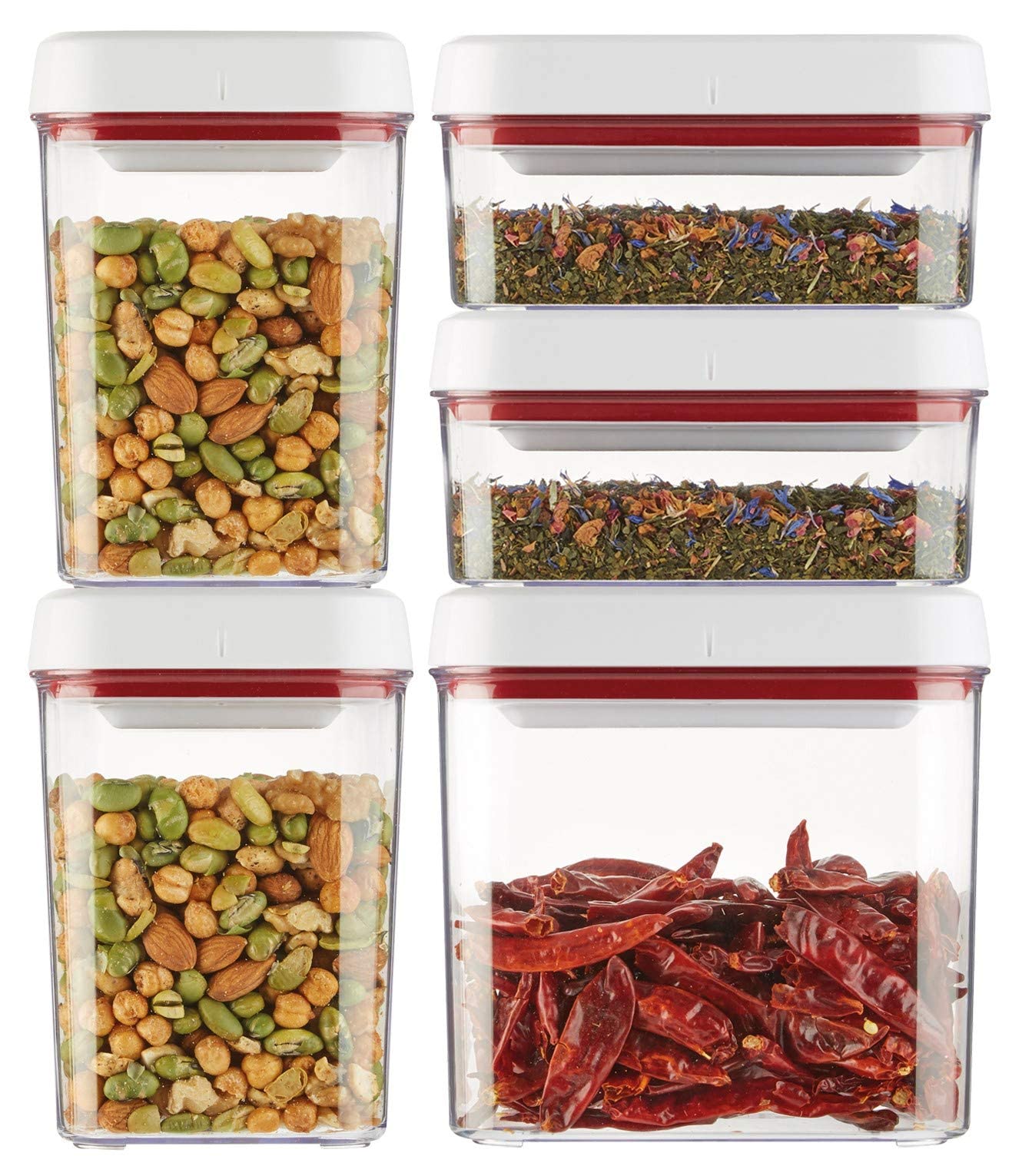 ZYLISS Twist and Seal 5 Piece Dry Storage Set, 1 EA