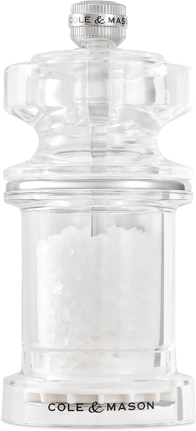 Cole & Mason 675 Acrylic Salt Mill 4.5