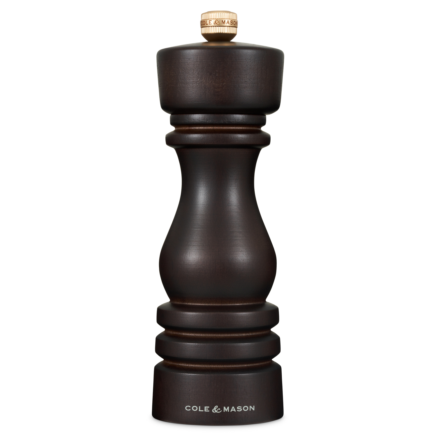 Cole & Mason London 180mm Chocolate Wood Pepper Mill