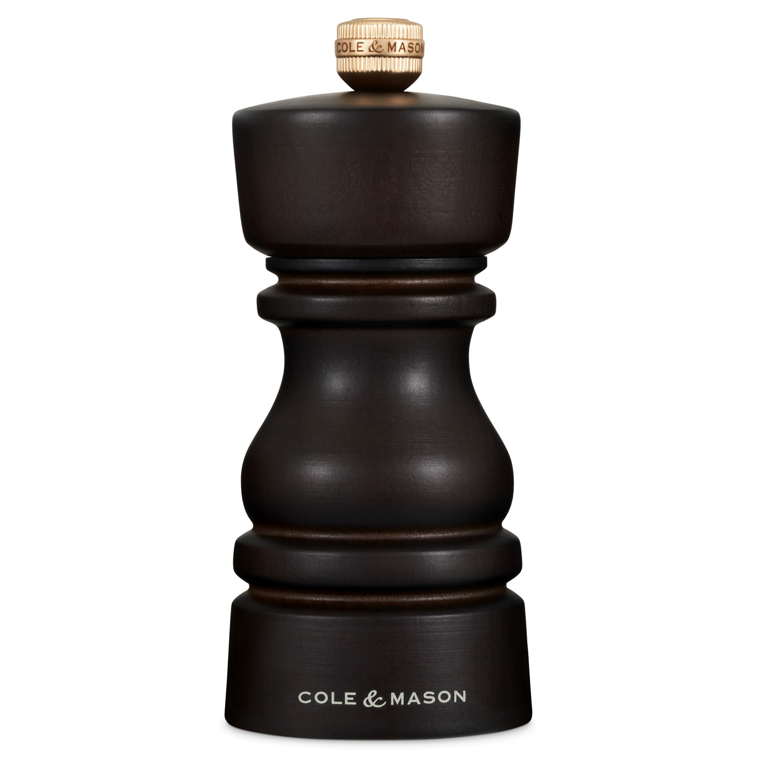 Cole & Mason London 130mm Chocolate Wood Pepper Mill
