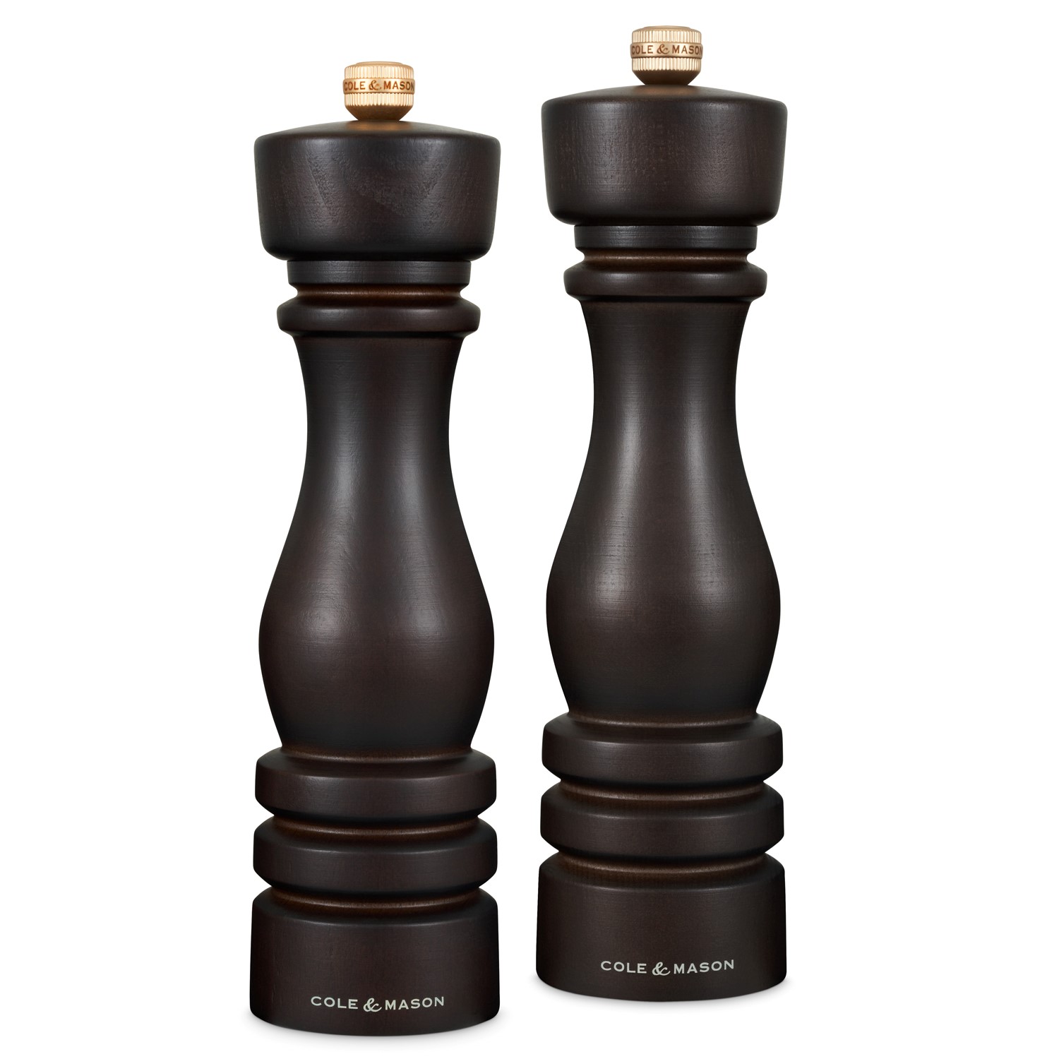 Cole & Mason London 220mm Chocolate Wood Gift Set
