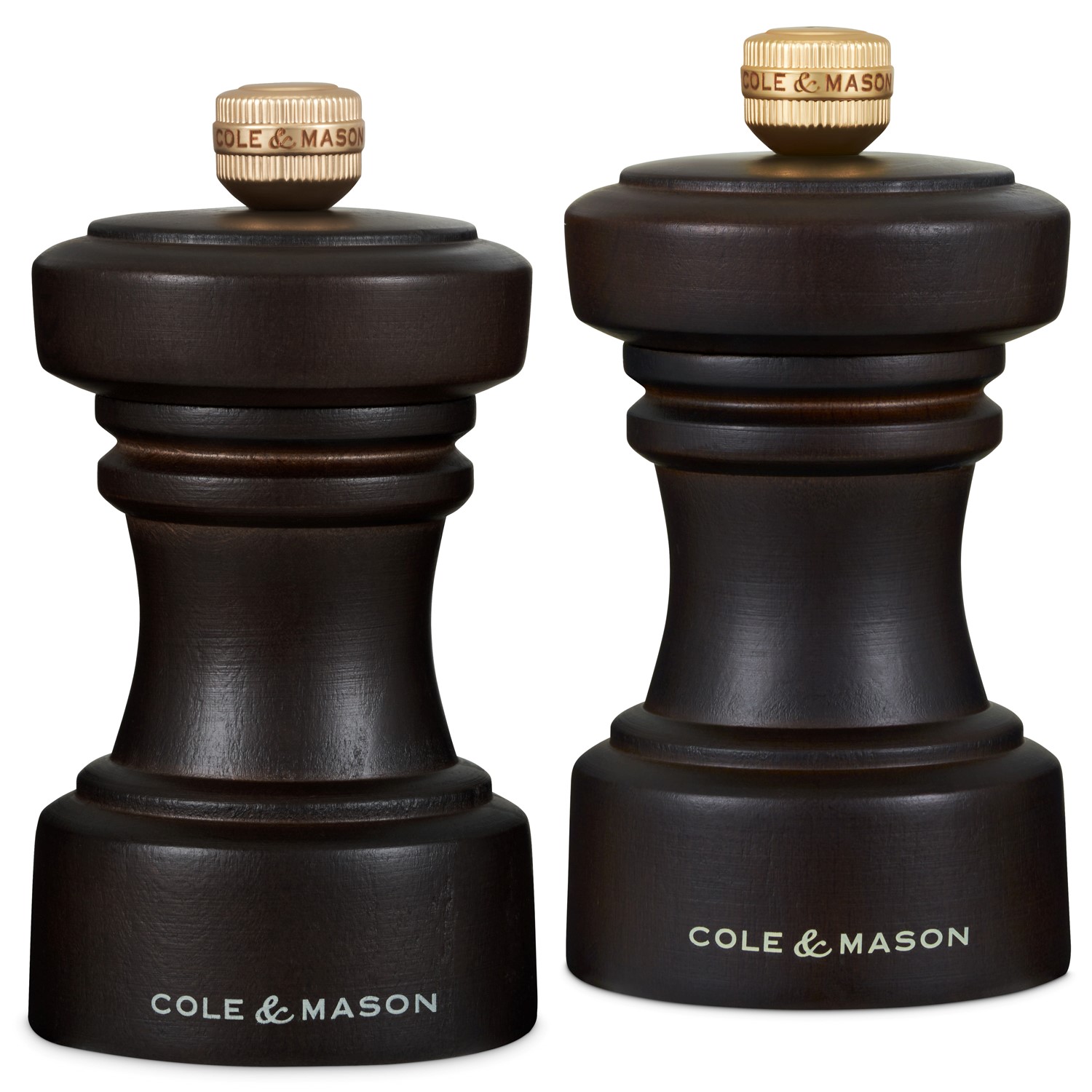Cole & Mason Hoxton 104mm Chocolate Wood Gift Set