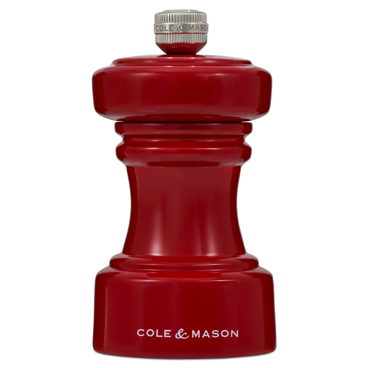 Cole & Mason Hoxton 104mm Red Gloss Pepper Mill