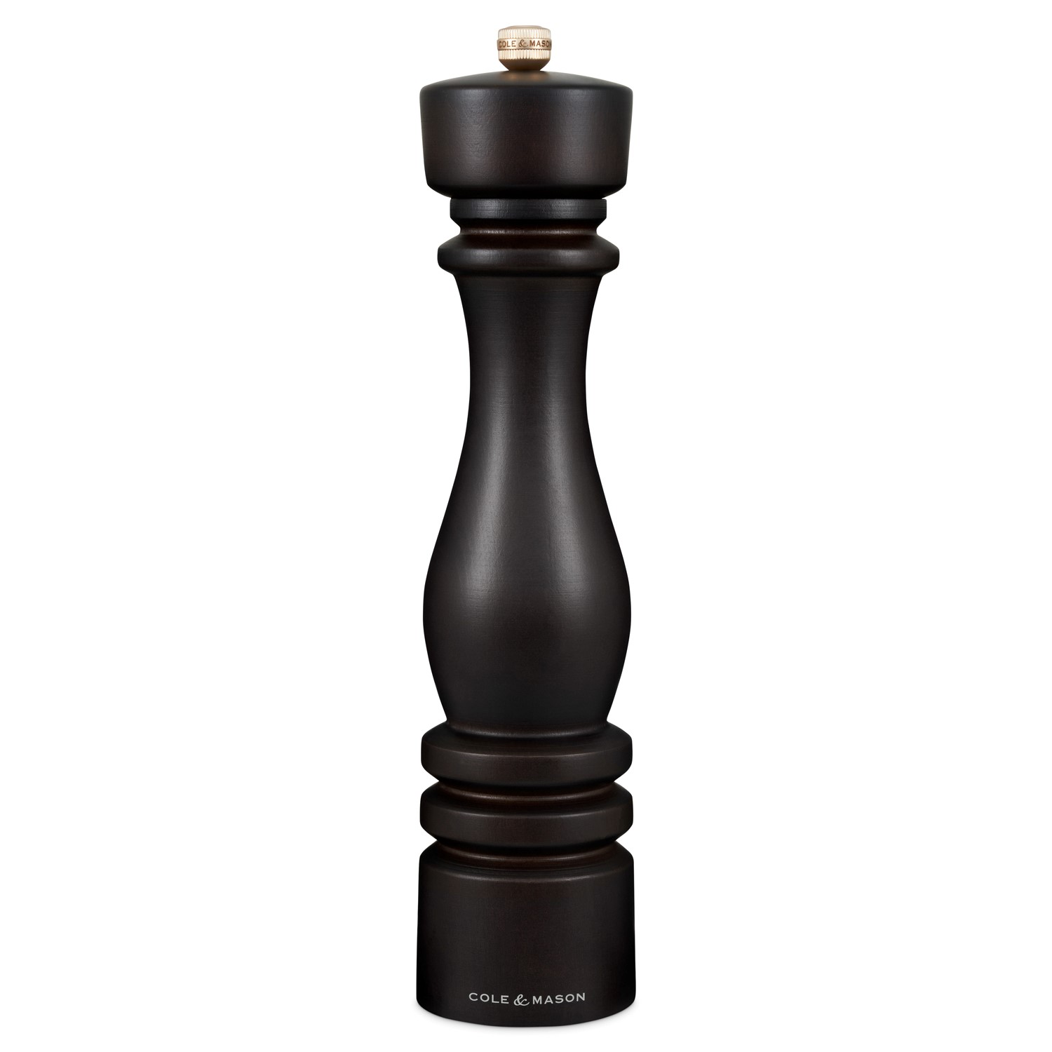 Cole & Mason London 300mm Chocolate Wood Salt Mill