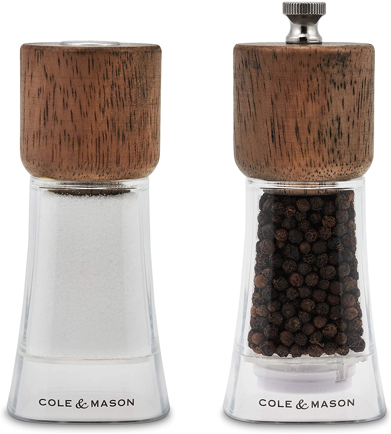 Cole & Mason Macclesfield Pepper Mill and Salt Shaker Gift Set, 5.5