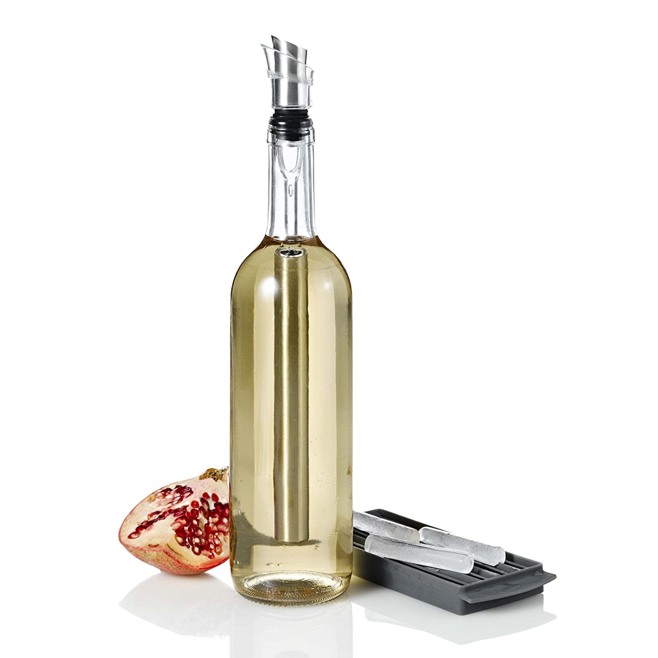 AdHoc IcePour 3-in-1 Wine Pourer, Aerator, and Chiller, 7.5