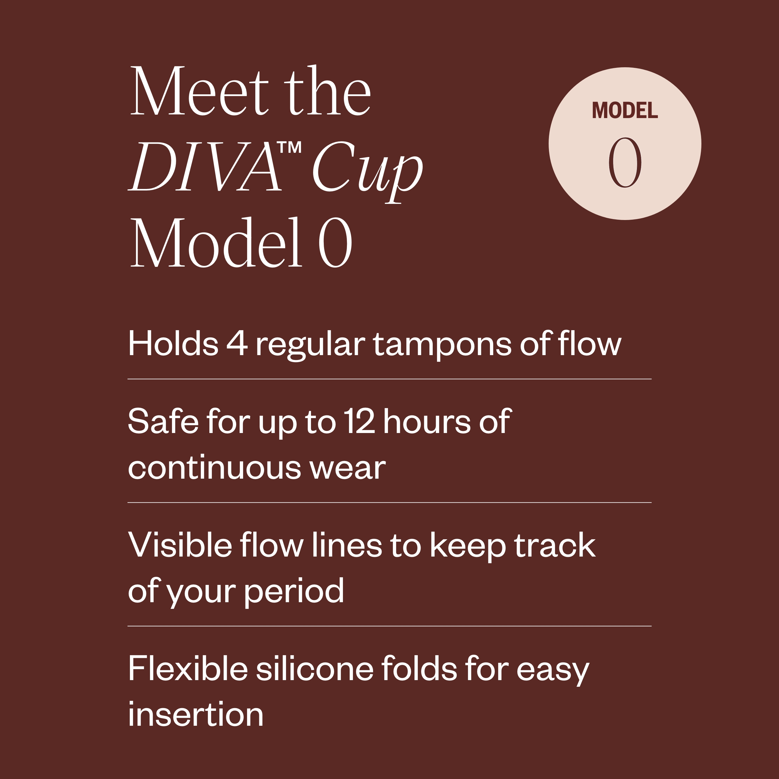 Diva Cup Model 0 & Wash Combo - Wiederverwendbare Menstruation Silikon Tasse und Reiniger - Bild 3 von 42