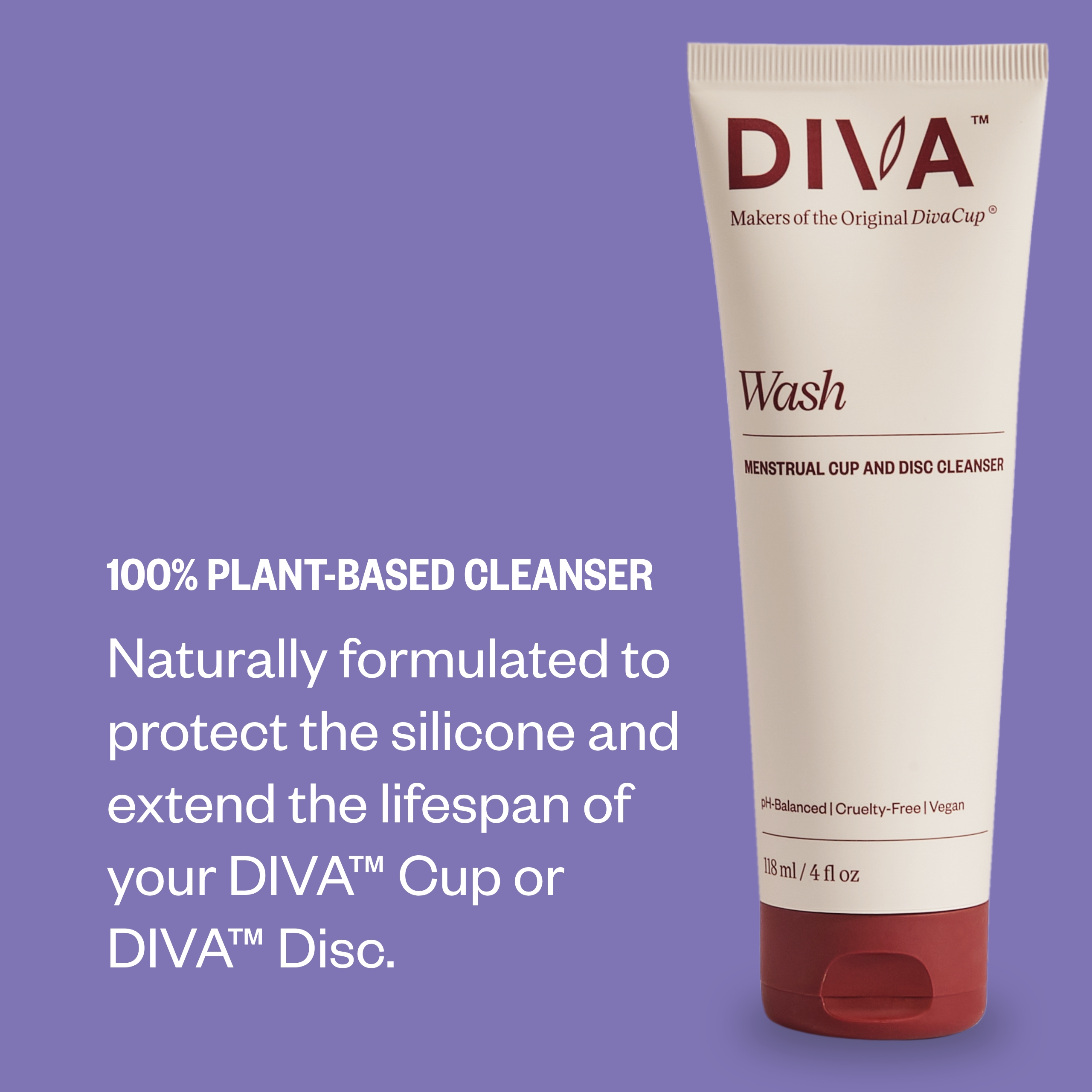 Diva Cup Model 0 & Wash Combo - Wiederverwendbare Menstruation Silikon Tasse und Reiniger - Bild 20 von 42