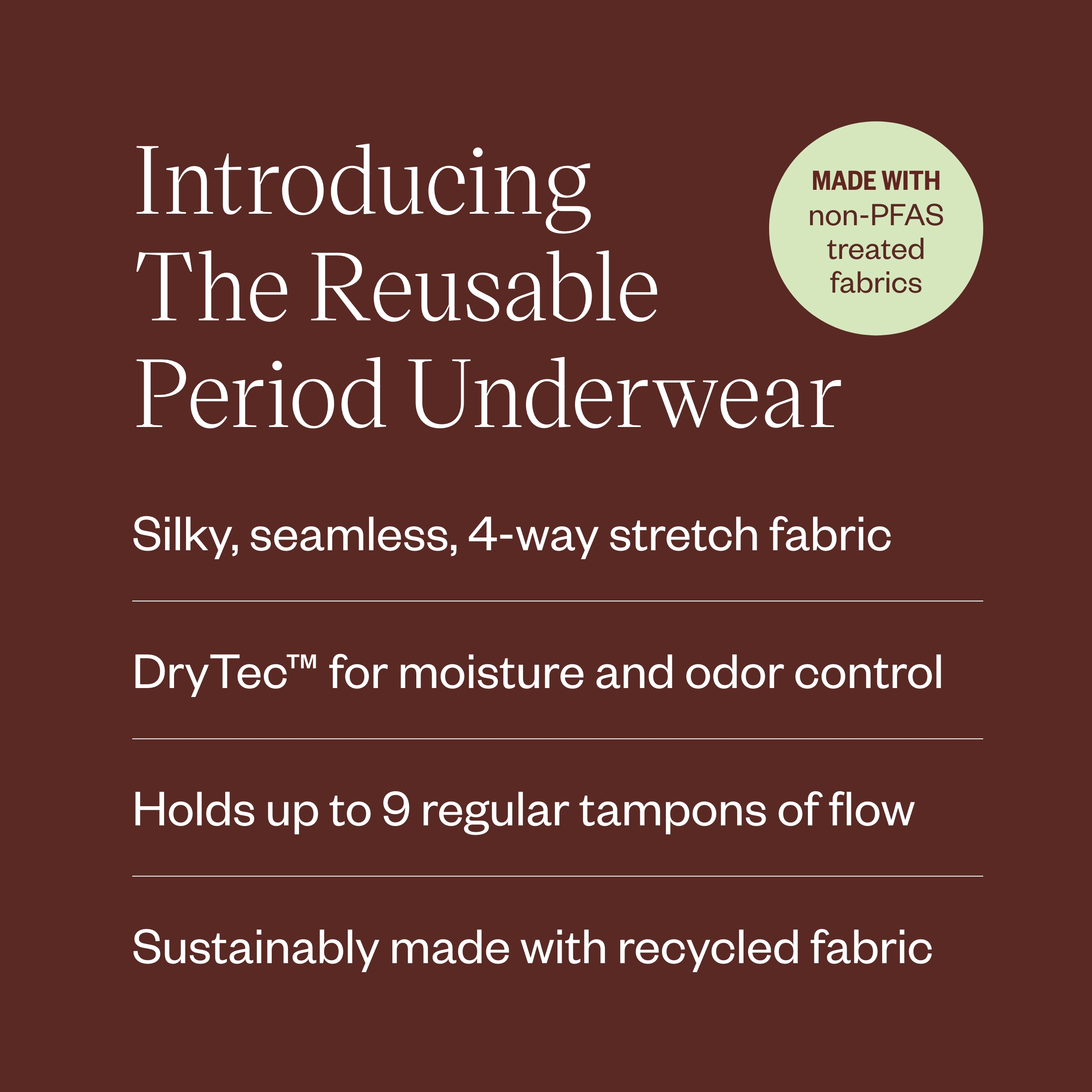 DivaCup DIVA Wiederverwendbare Perioden Schnelltrocknende Menstruationsunterwäsche Schwarz, 3er Pack - Bild 30 von 36