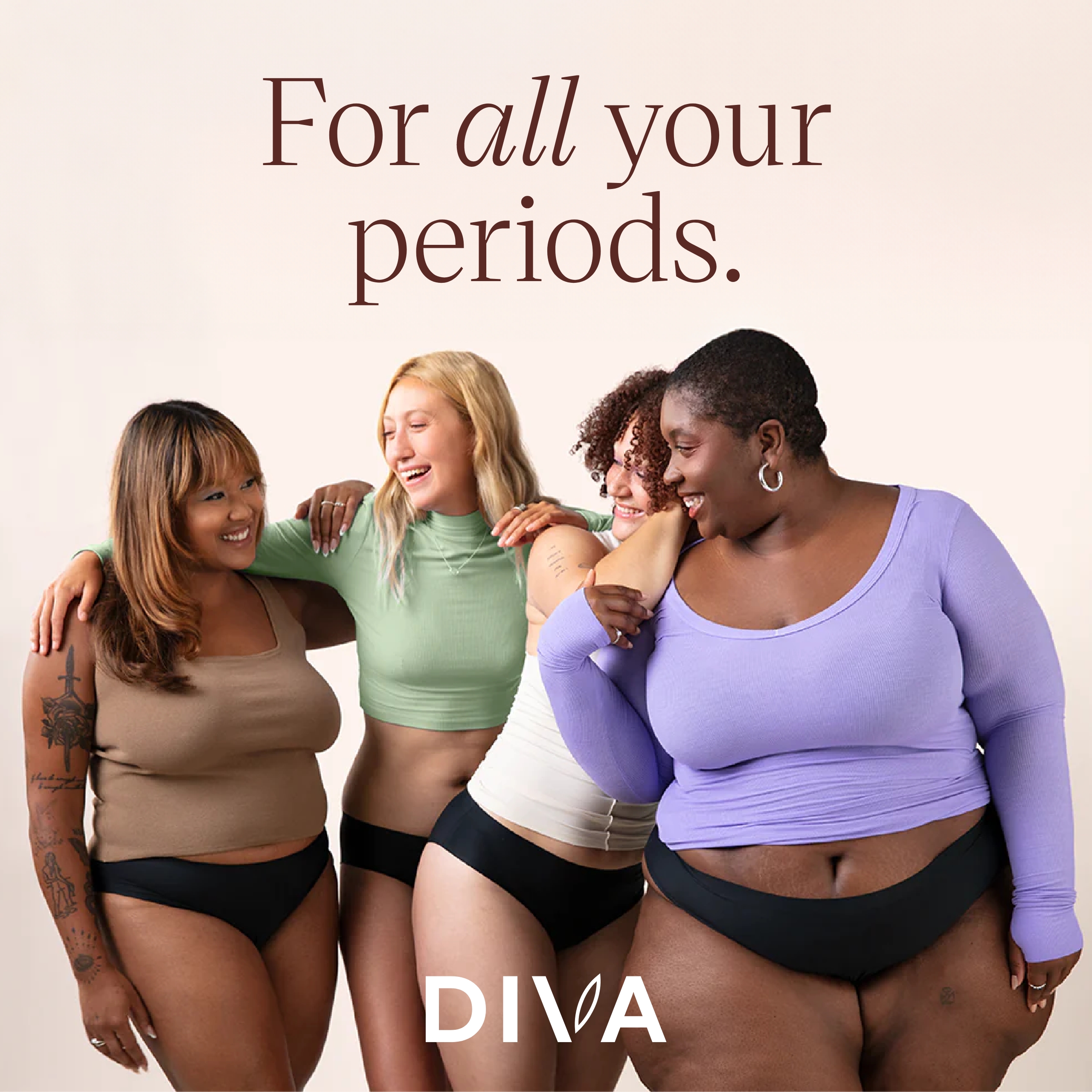 Diva Mehrweg Periodenunterwäsche & DivaCup Modell 1 Schnelltrocknende Unterwäsche Schwarz - Bild 21 von 28