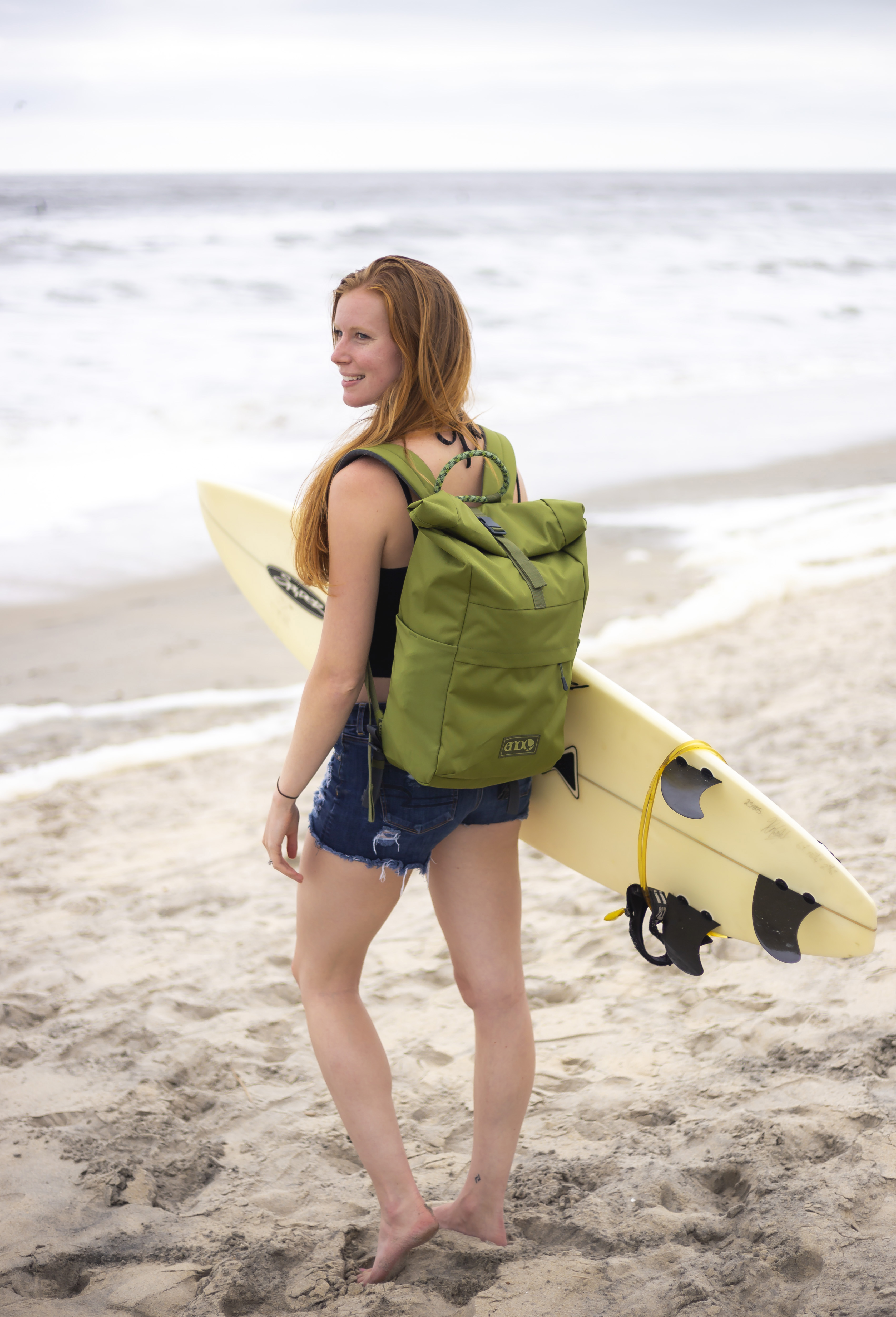 ENO Roan Rolltop Pack - 20L Outdoor Rucksack Unisex - zum Wandern - Tiefsee - Bild 13 von 24