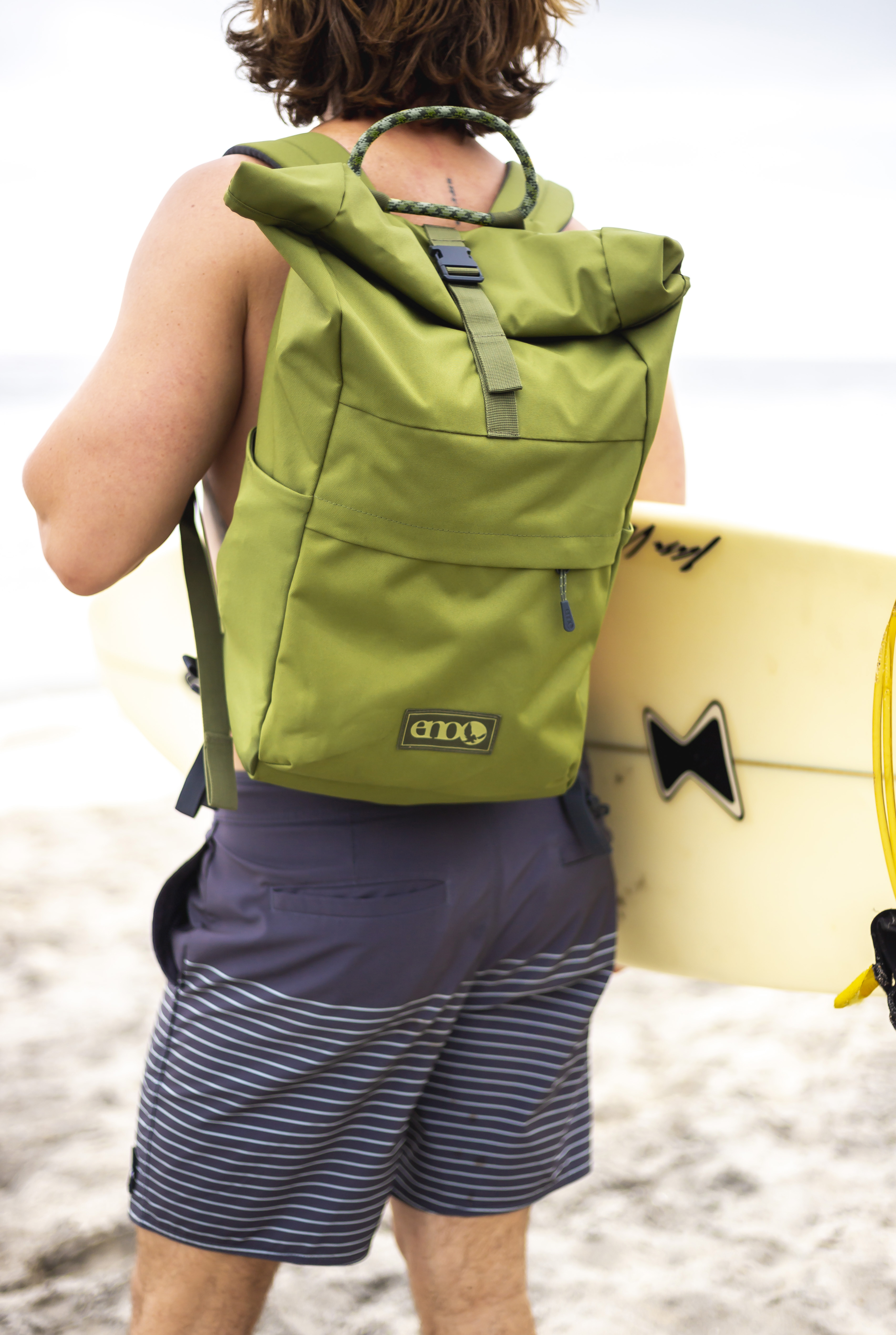 ENO Roan Rolltop Pack - 20L Outdoor Rucksack Unisex - zum Wandern - Tiefsee - Bild 23 von 24