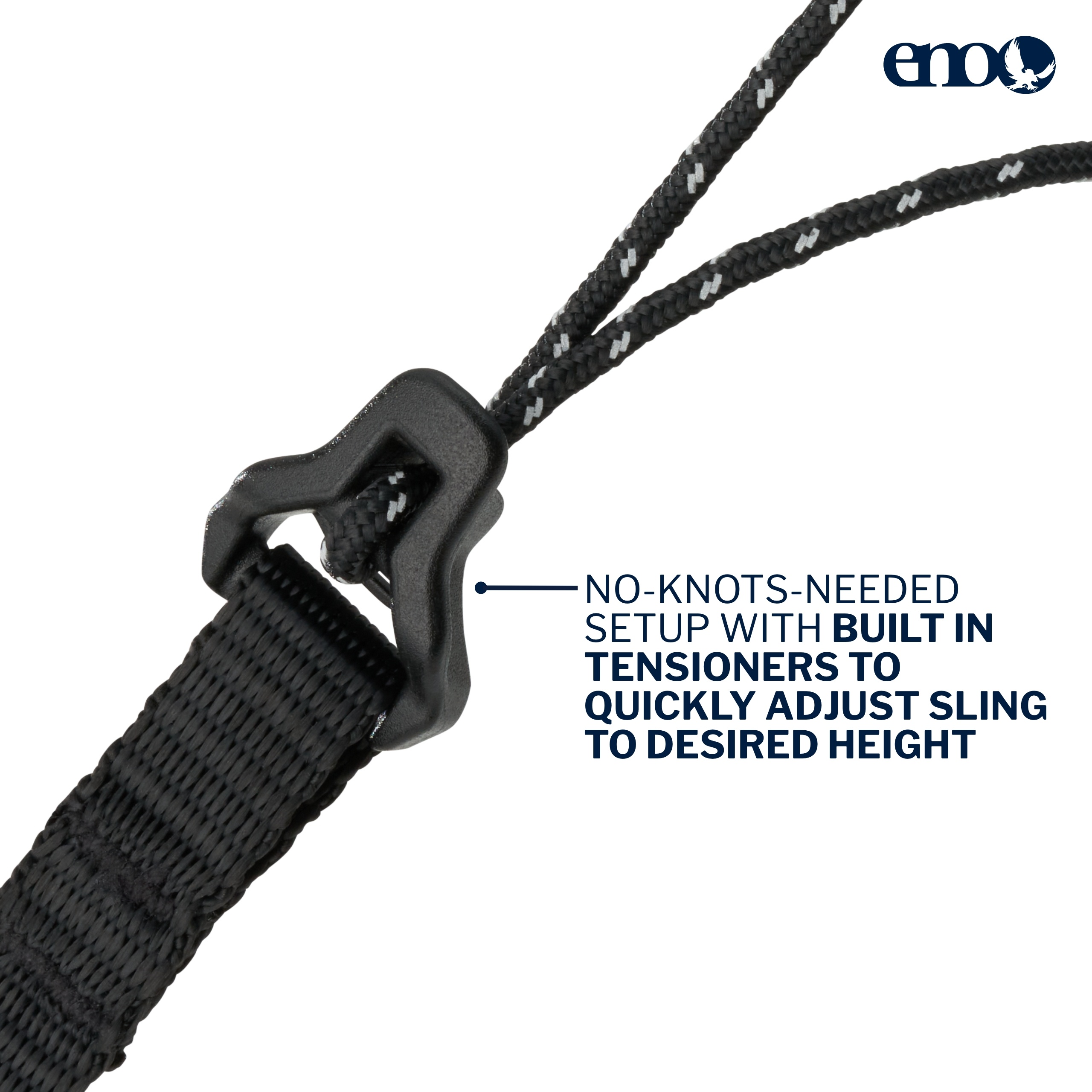 ENO Underbelly Gear Sling - Storage Hammock for Portable Hammocks - Charcoal - Picture 4 of 14