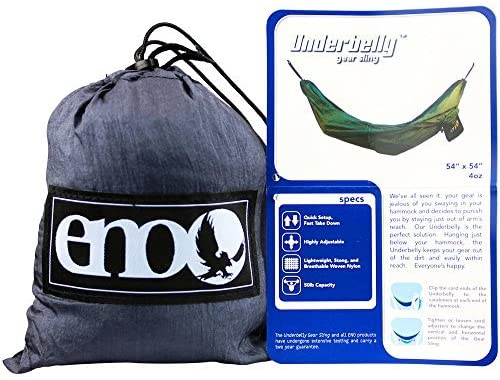 ENO Underbelly Gear Sling - Storage Hammock for Portable Hammocks - Charcoal - Picture 8 of 14