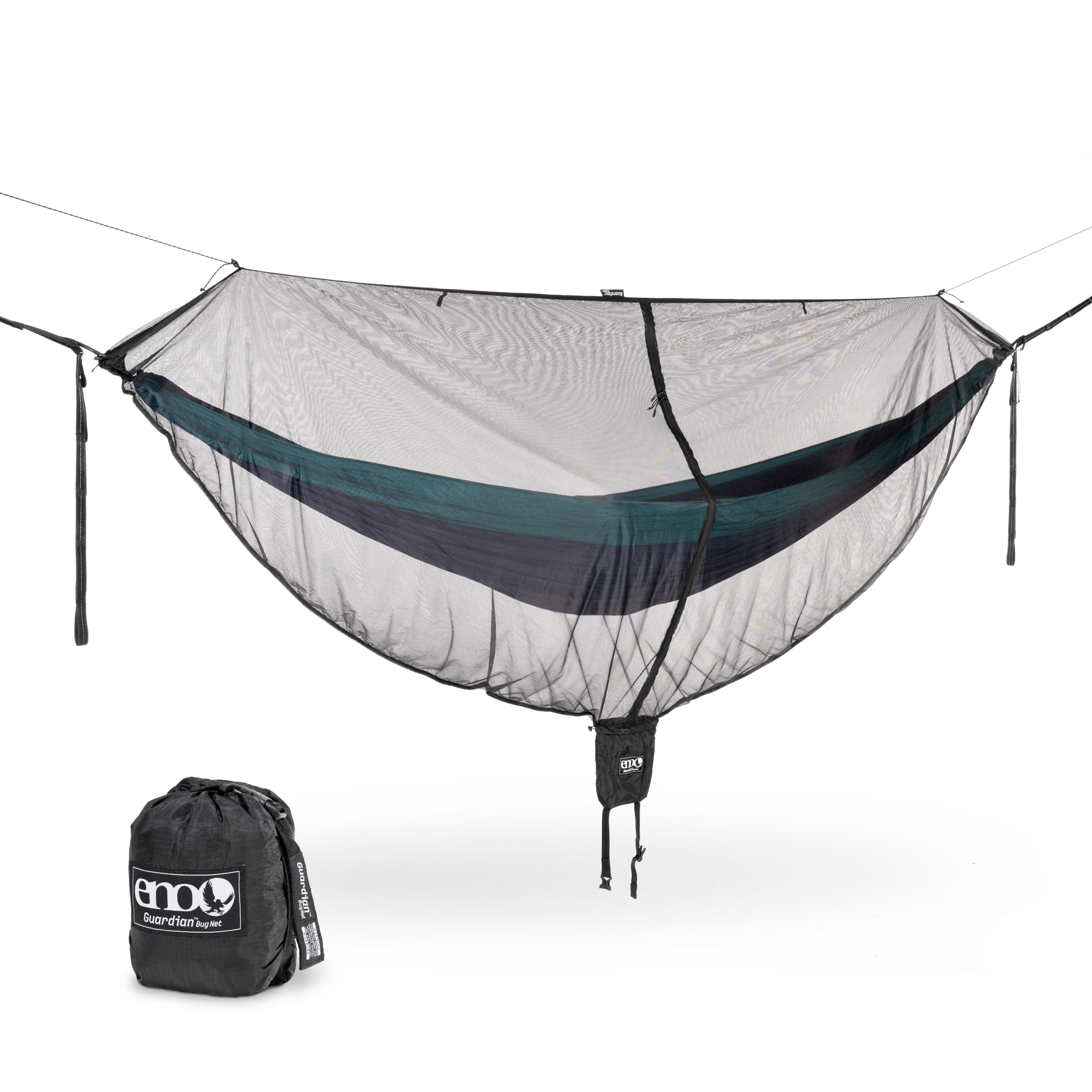 ENO, Eagles Nest Outfitters DoubleNest Print Lightweight Camping Hammock, 1 to 2 Person, Continential Trail Divide Coalition Special Edition