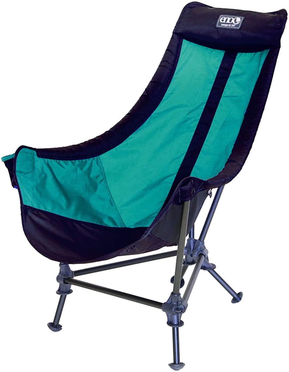 ENO Lounger DL Chair - Portable Outdoor Hiking and Festival Chair - Navy/Seafoam