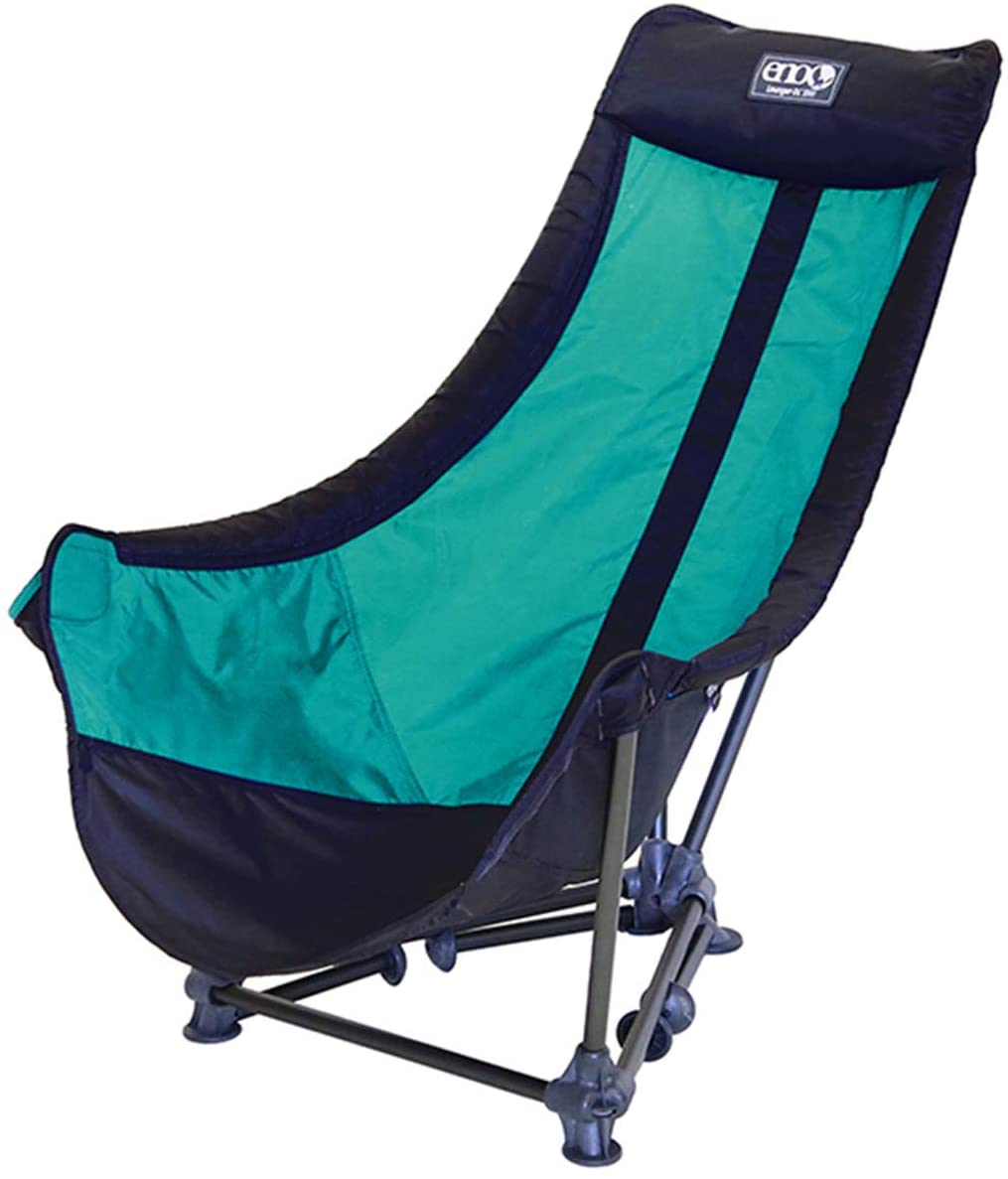 ENO Lounger DL Chair - Portable Outdoor Hiking and Festival Chair - Navy/Seafoam - Bild 2 von 21