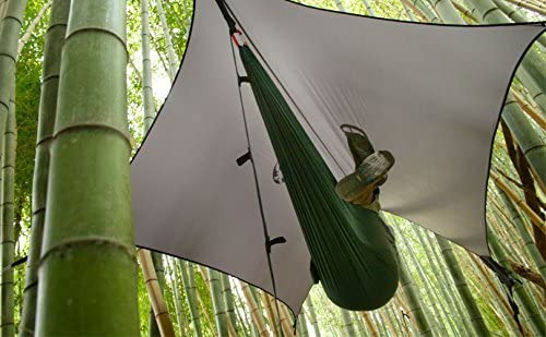 ENO ProFly Rain Tarp - Heavy-Duty Waterproof Tarp - For Camping - Olive - Bild 17 von 18