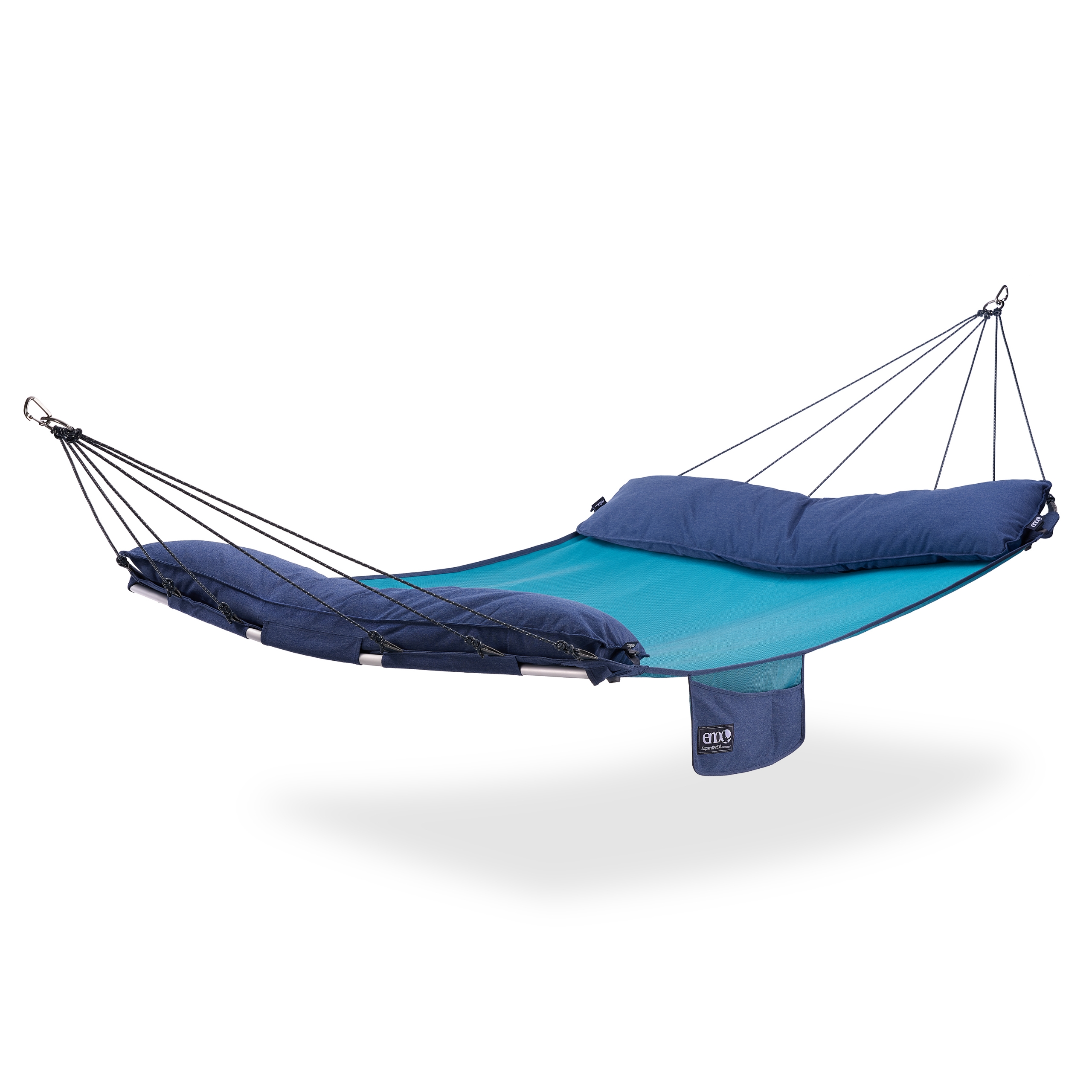 ENO SuperNest SL Hängematte - Hinterhofhängematte für 1 bis 2 Personen - kieselgrau - Bild 10 von 18