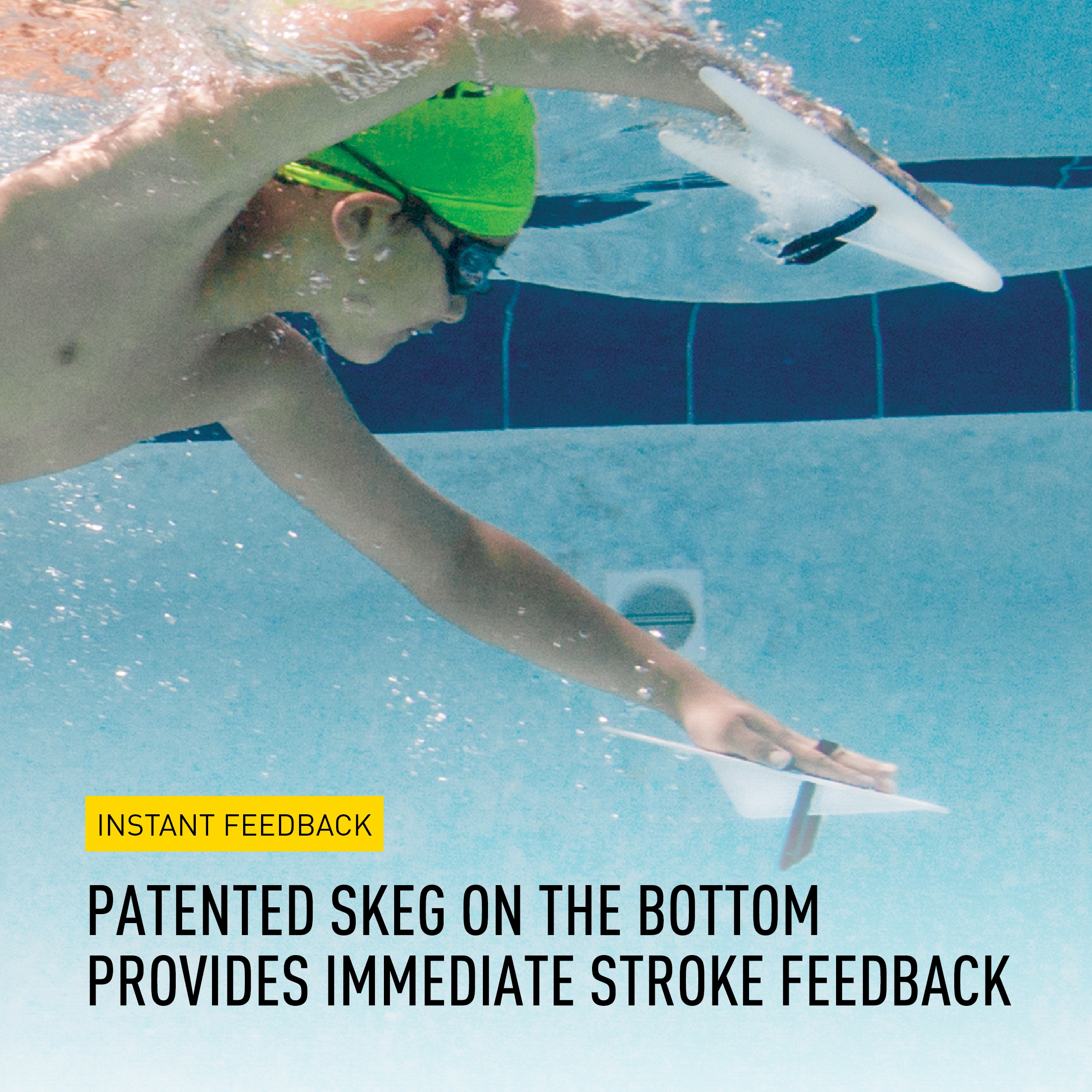 FINIS Freestyler Paddles - Freestyle Swim Paddles for Lap Training - Picture 13 of 14