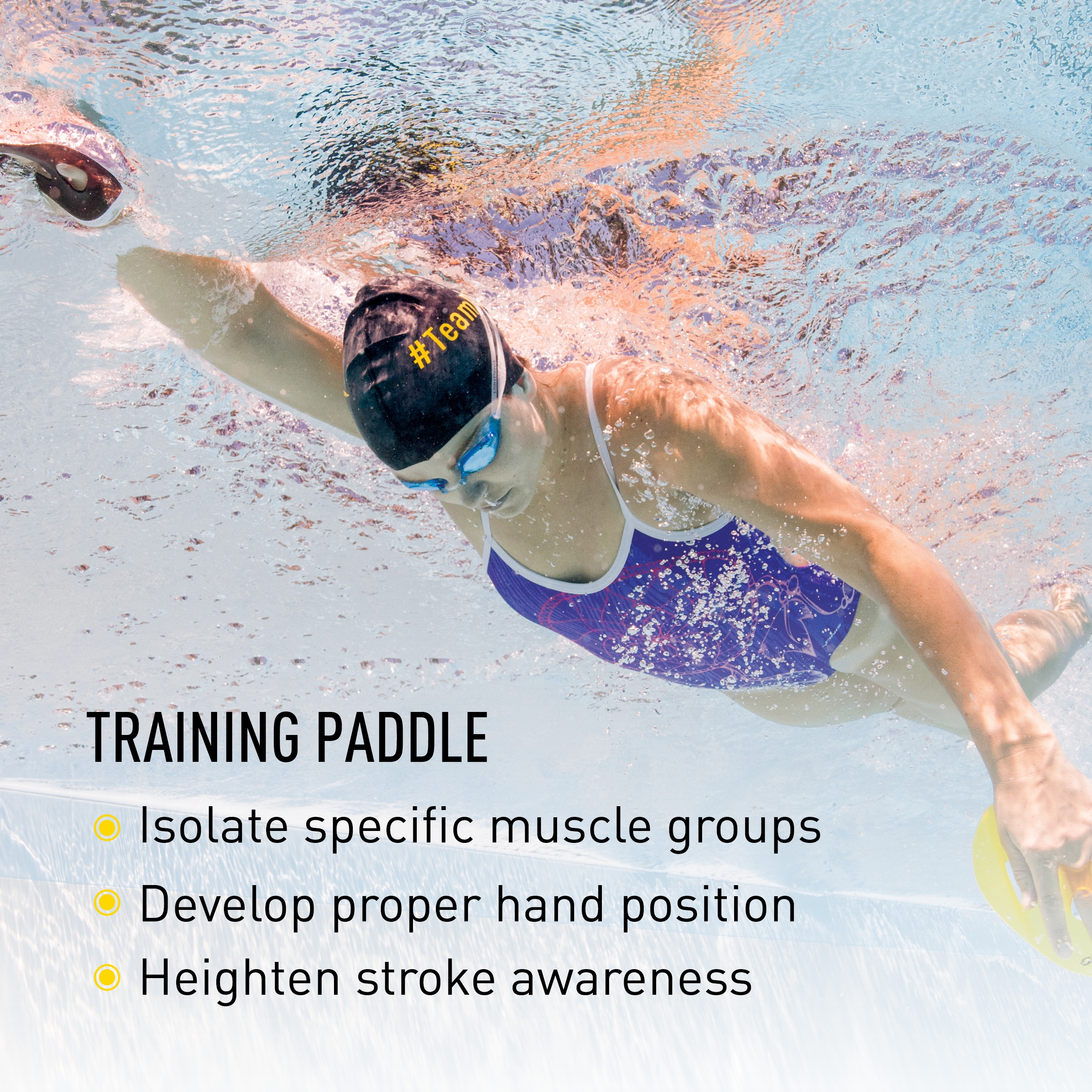 FINIS Iso Strapless Isolation Paddles - Swim Paddles for Lap Swimming Training - Bild 17 von 21