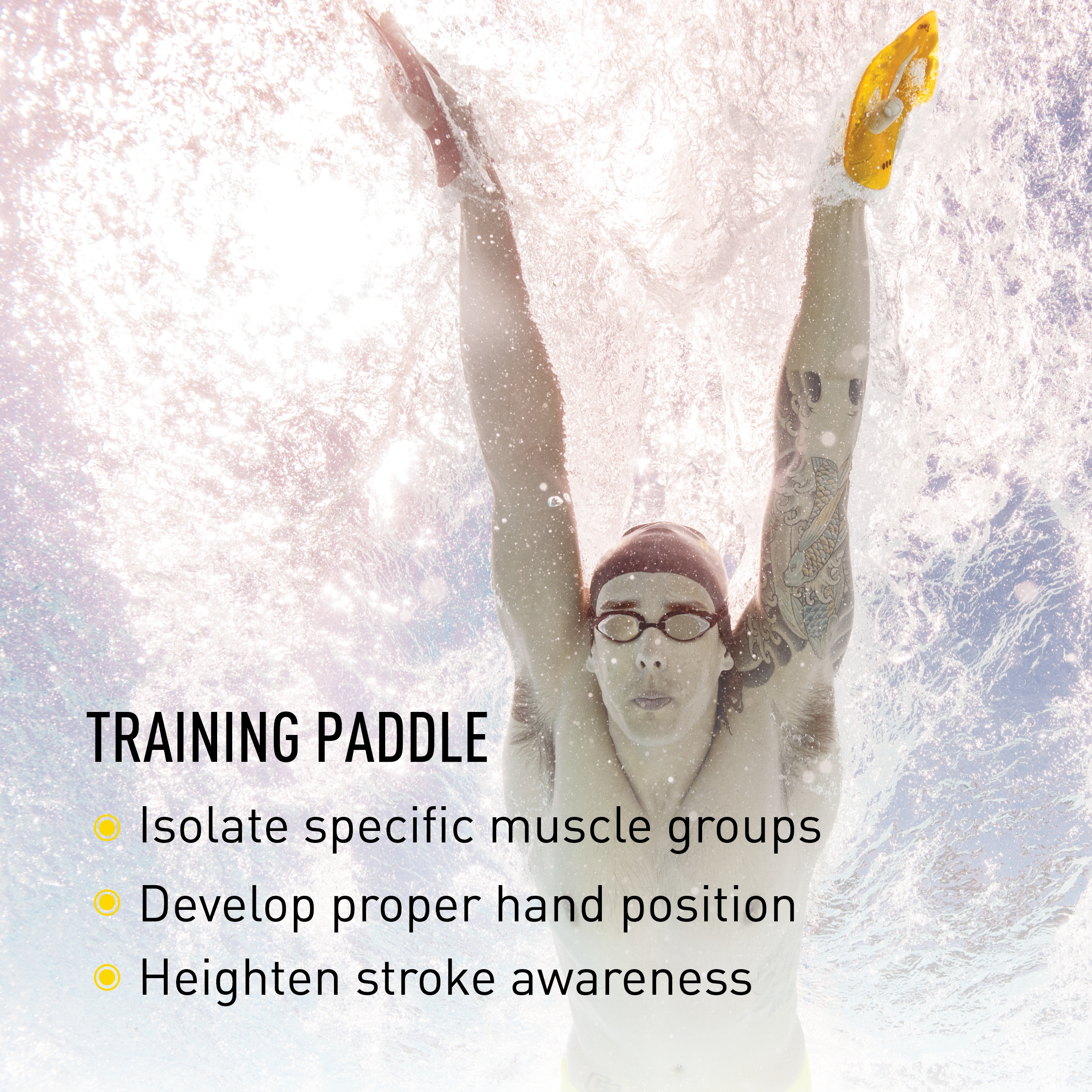 FINIS Iso Strapless Isolation Paddles - Swim Paddles for Lap Swimming Training - Bild 3 von 21