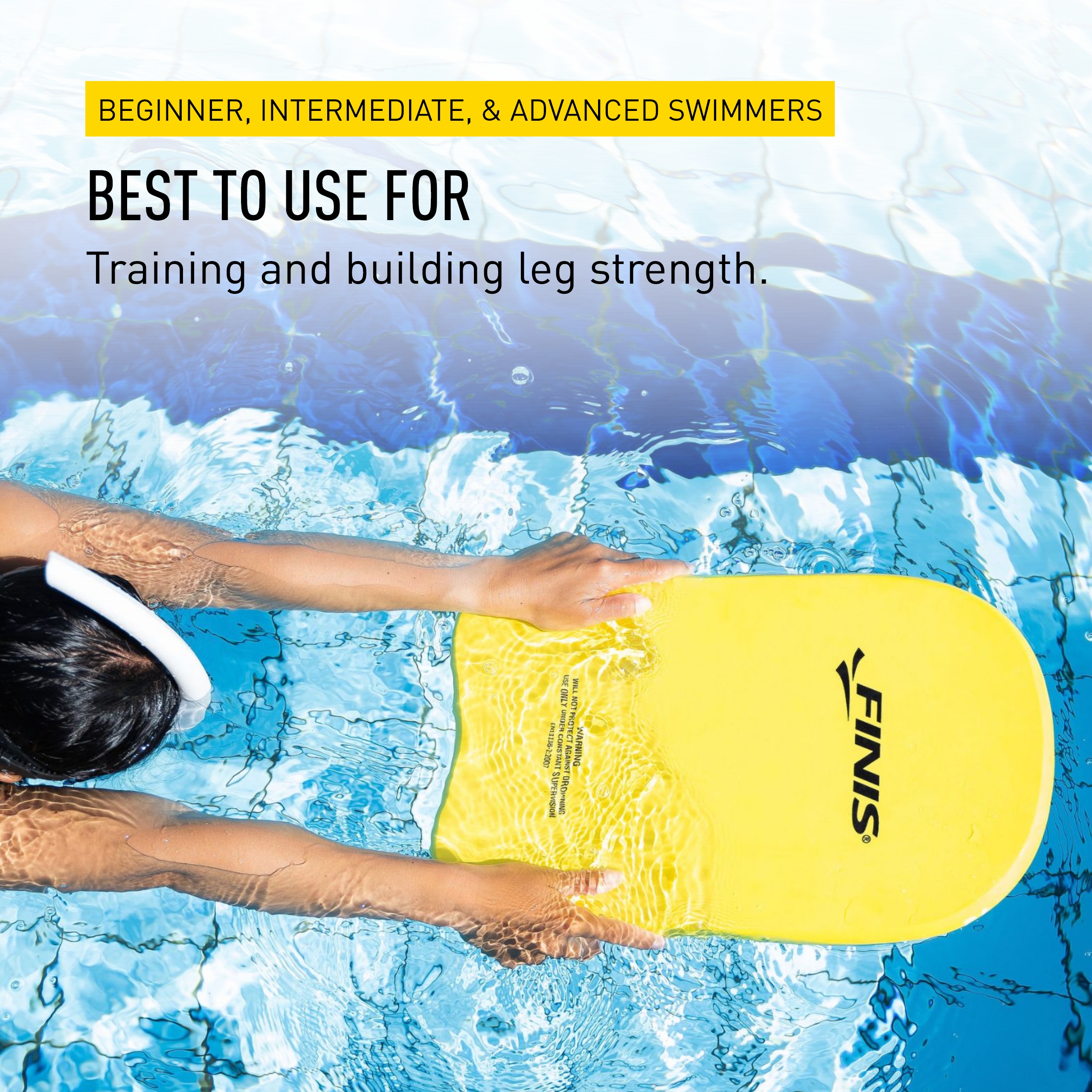 FINIS Alignment Kickboard - Kickboard for Swimming Training - Swim Gear - Bild 12 von 14