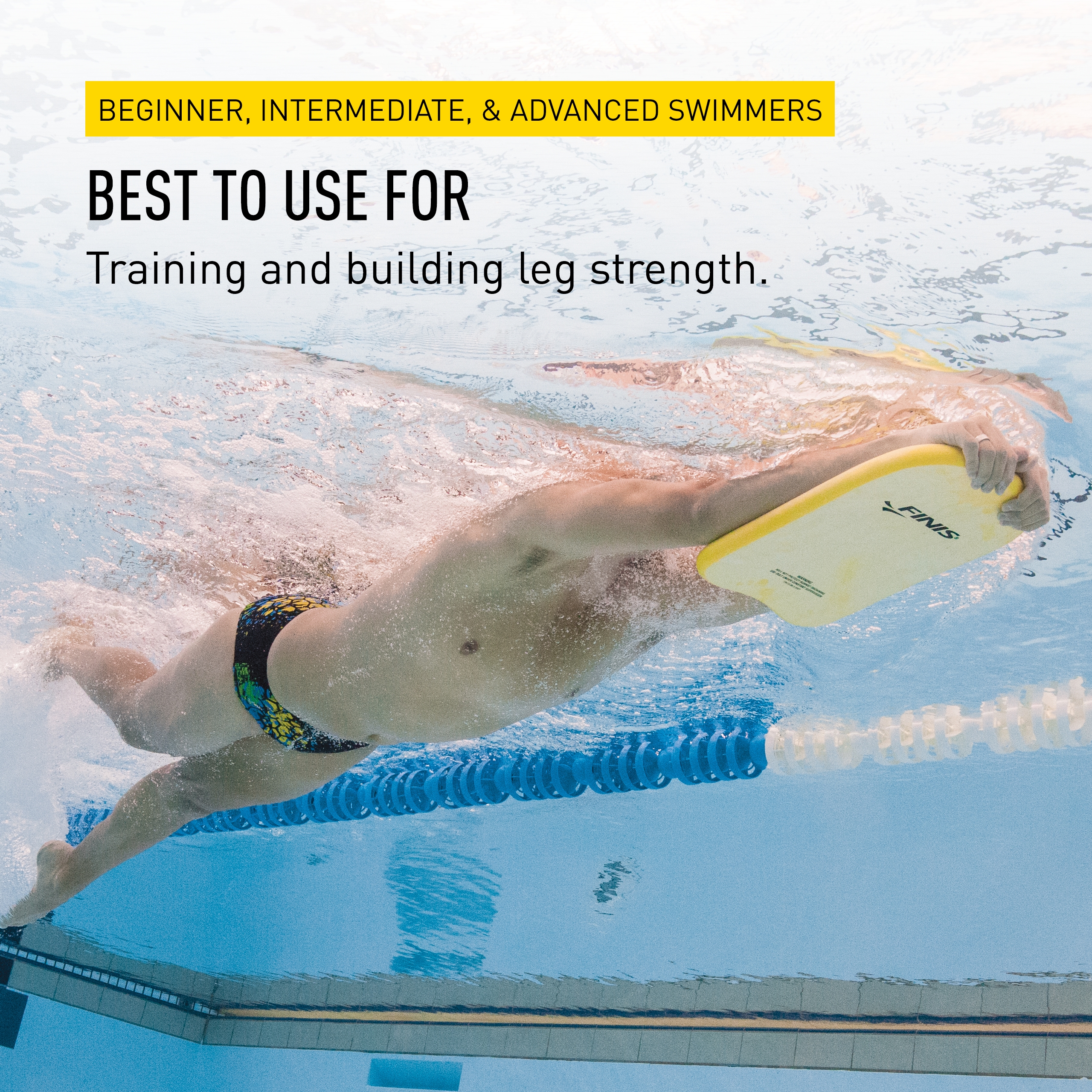 FINIS Alignment Kickboard - Kickboard for Swimming Training - Swim Gear - Bild 5 von 14