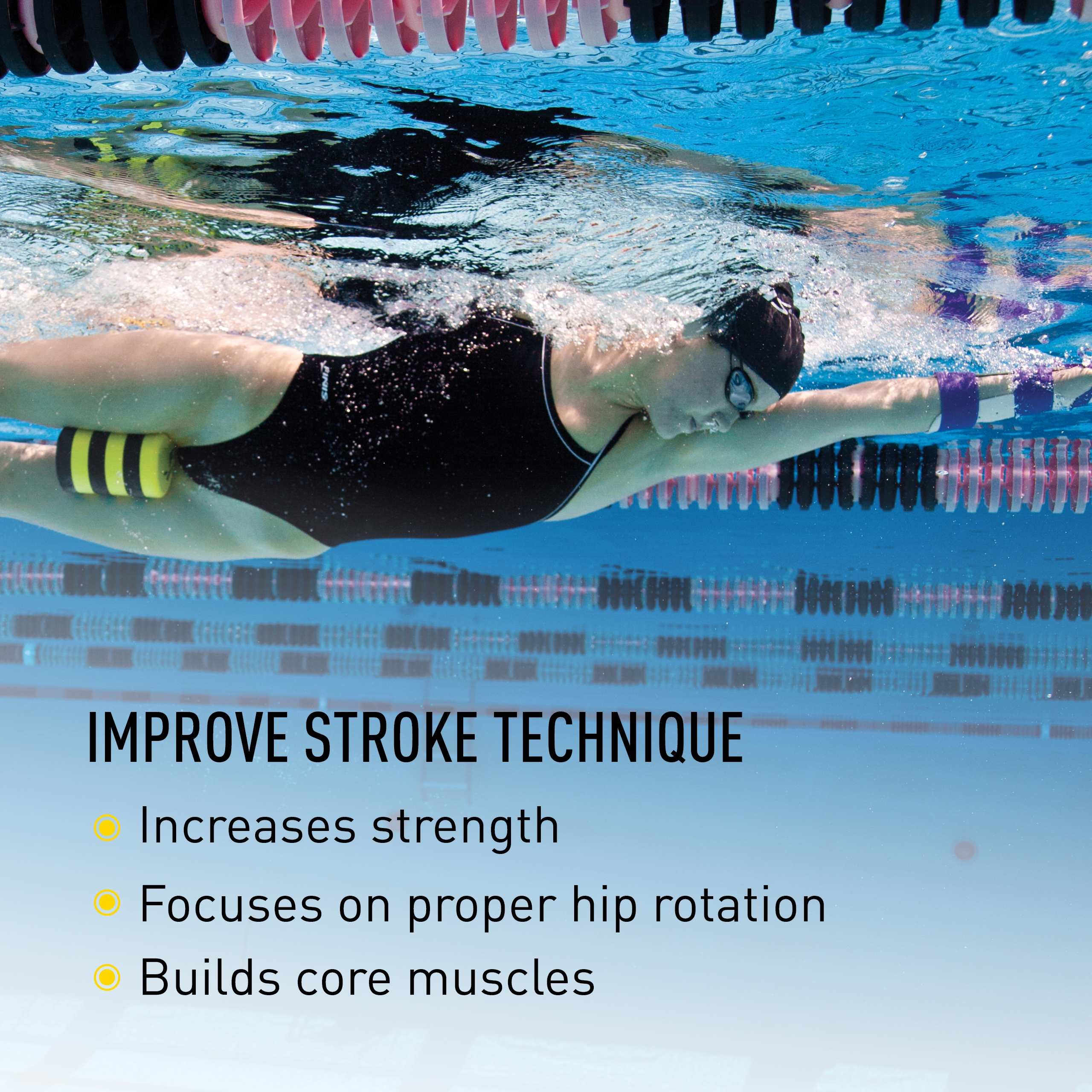 FINIS Foam Pull Buoy - Swim Pull Buoy to Improve Body Position and Strength - Bild 3 von 14